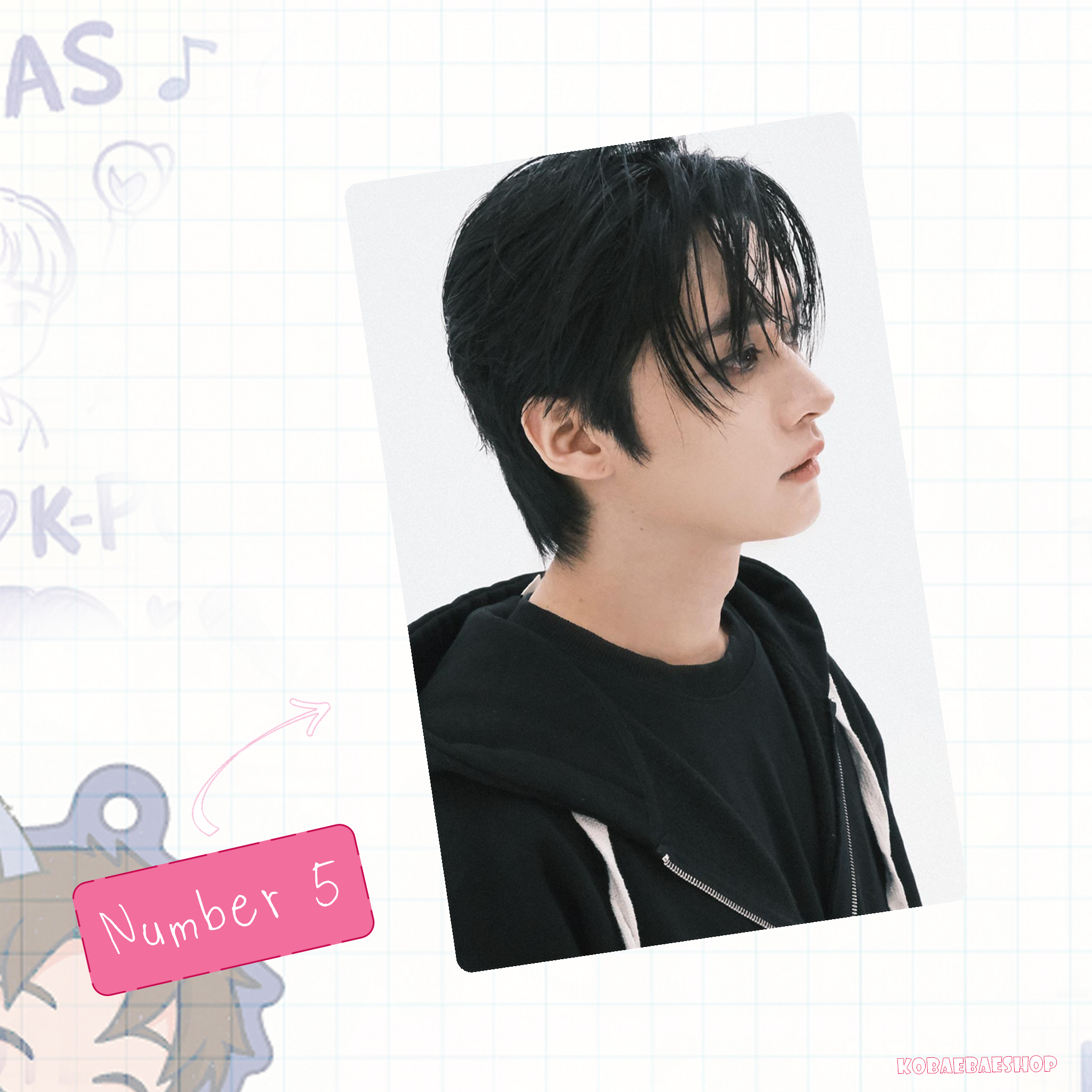 Skz - Lino handmade photocards kpop inspired - Set 2