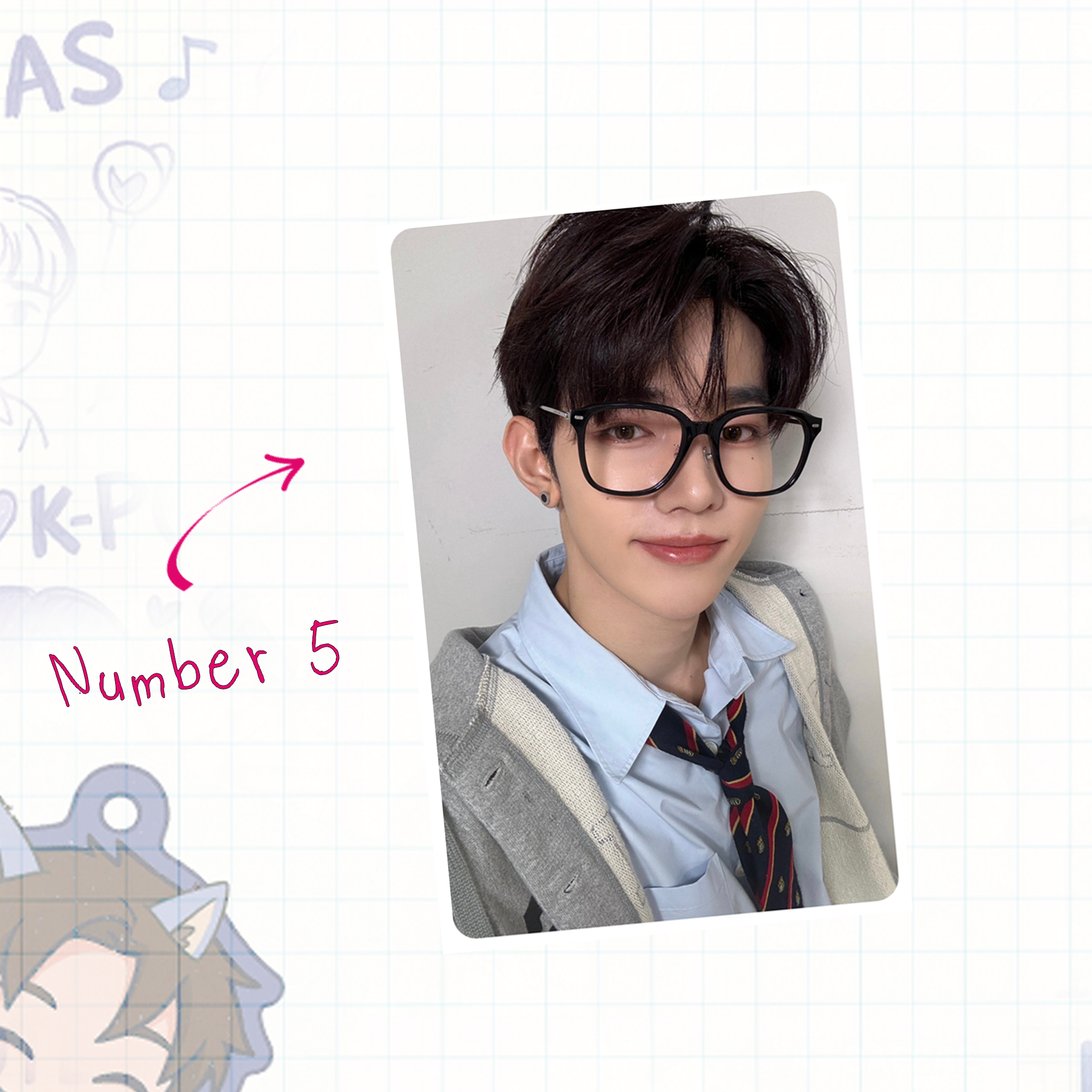 Zb1 - Zhao Handmade photocards kpop inspired - Bias Set 1