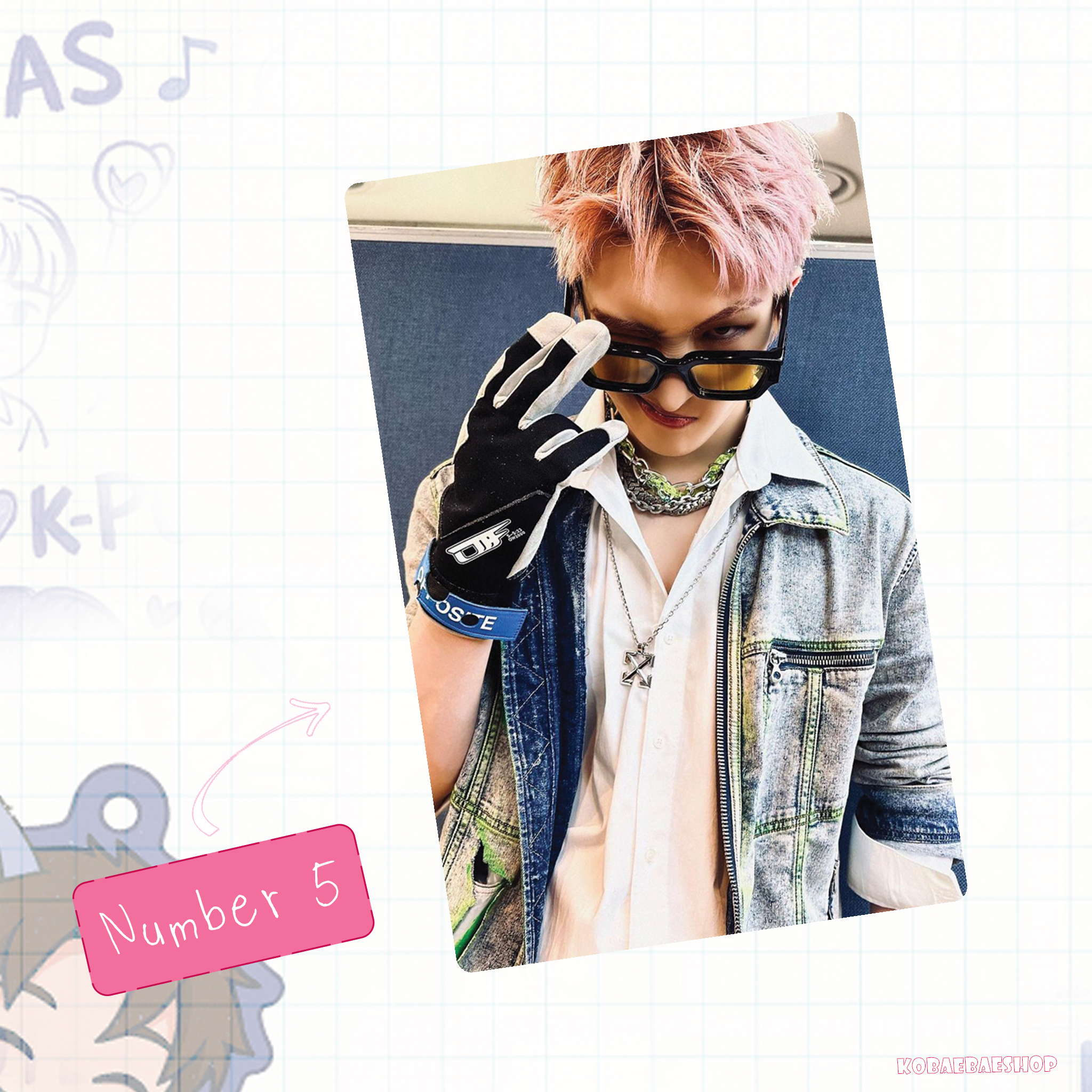 Atz - Mingi Handmade photocards kpop inspired - Bias Set 2