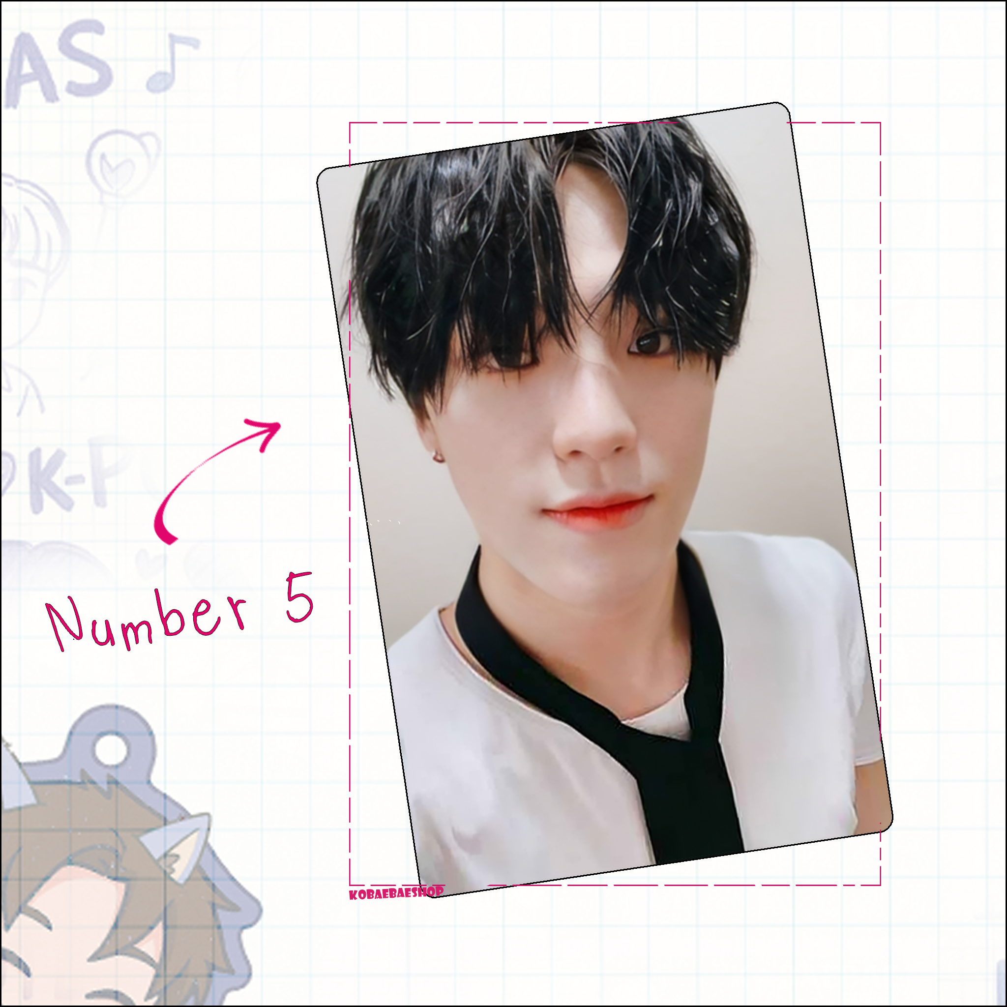 Svt - Dn Handmade photocards kpop inspired - Bias Set 1