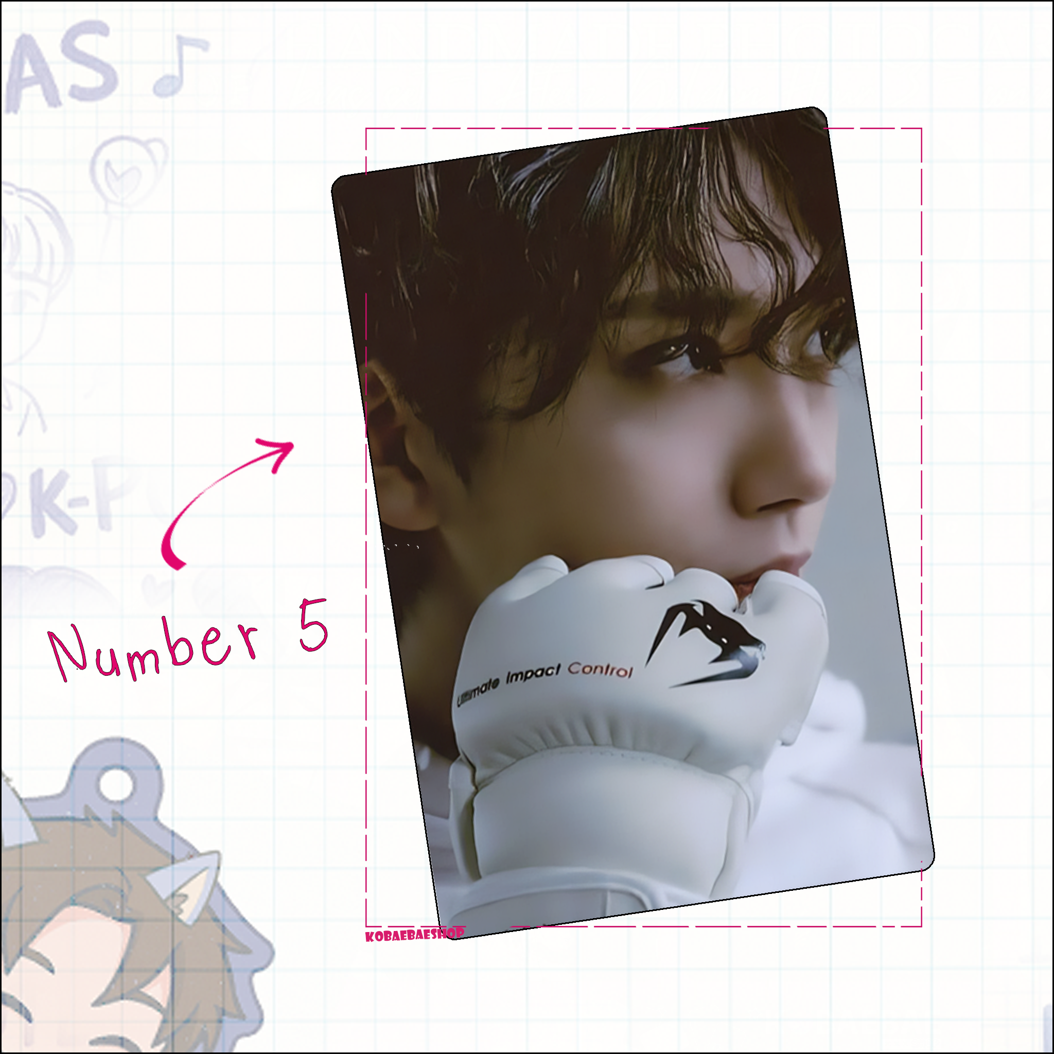 Svt - Josh Handmade photocards kpop inspired - Bias Set 1