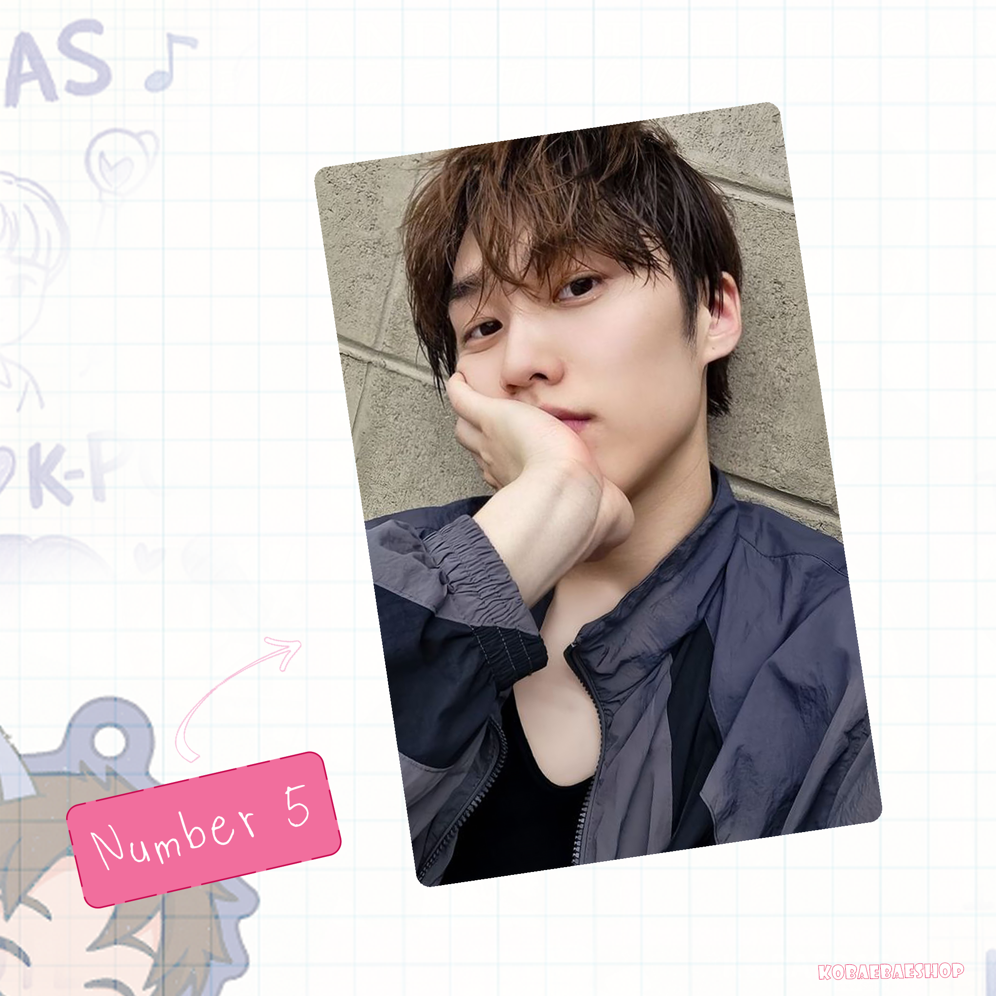 The Boyz - Jac handmade photocards kpop inspired - Set 1