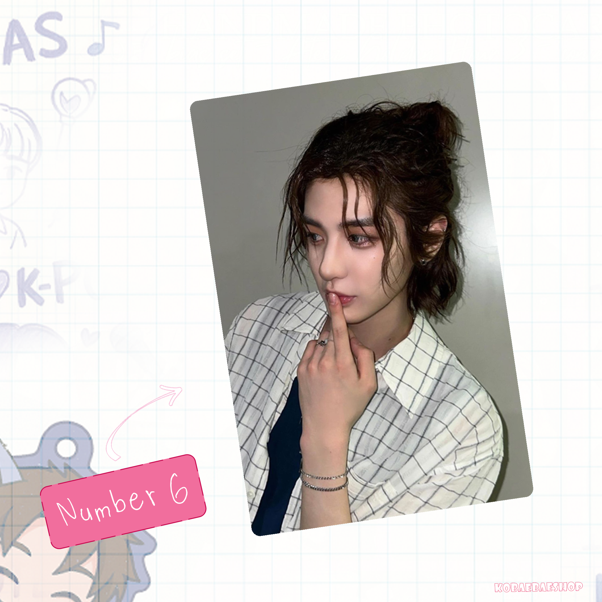 Boynextdoor - Leehan handmade photocards kpop inspired - Set 1