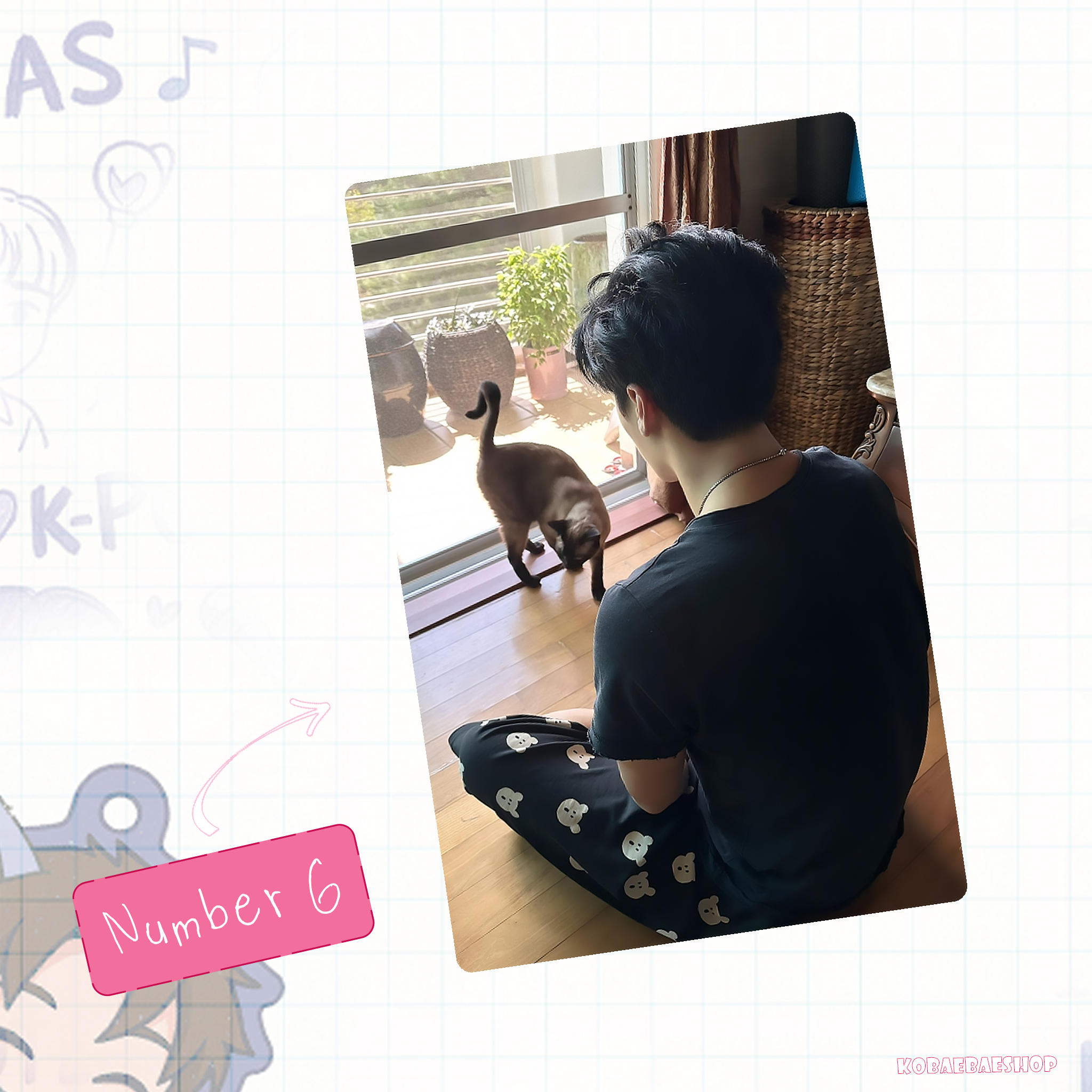 Atz - San Handmade photocards kpop inspired - Bias Set 2