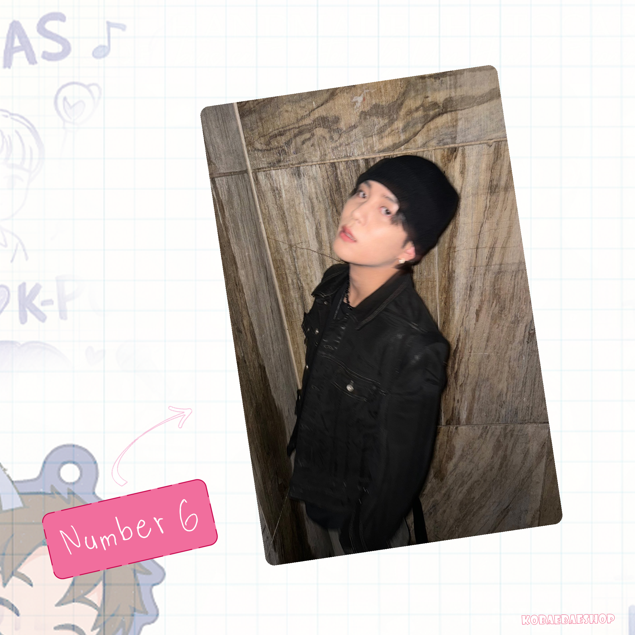 Atz - Jongh Handmade photocards kpop inspired - Bias Set 2