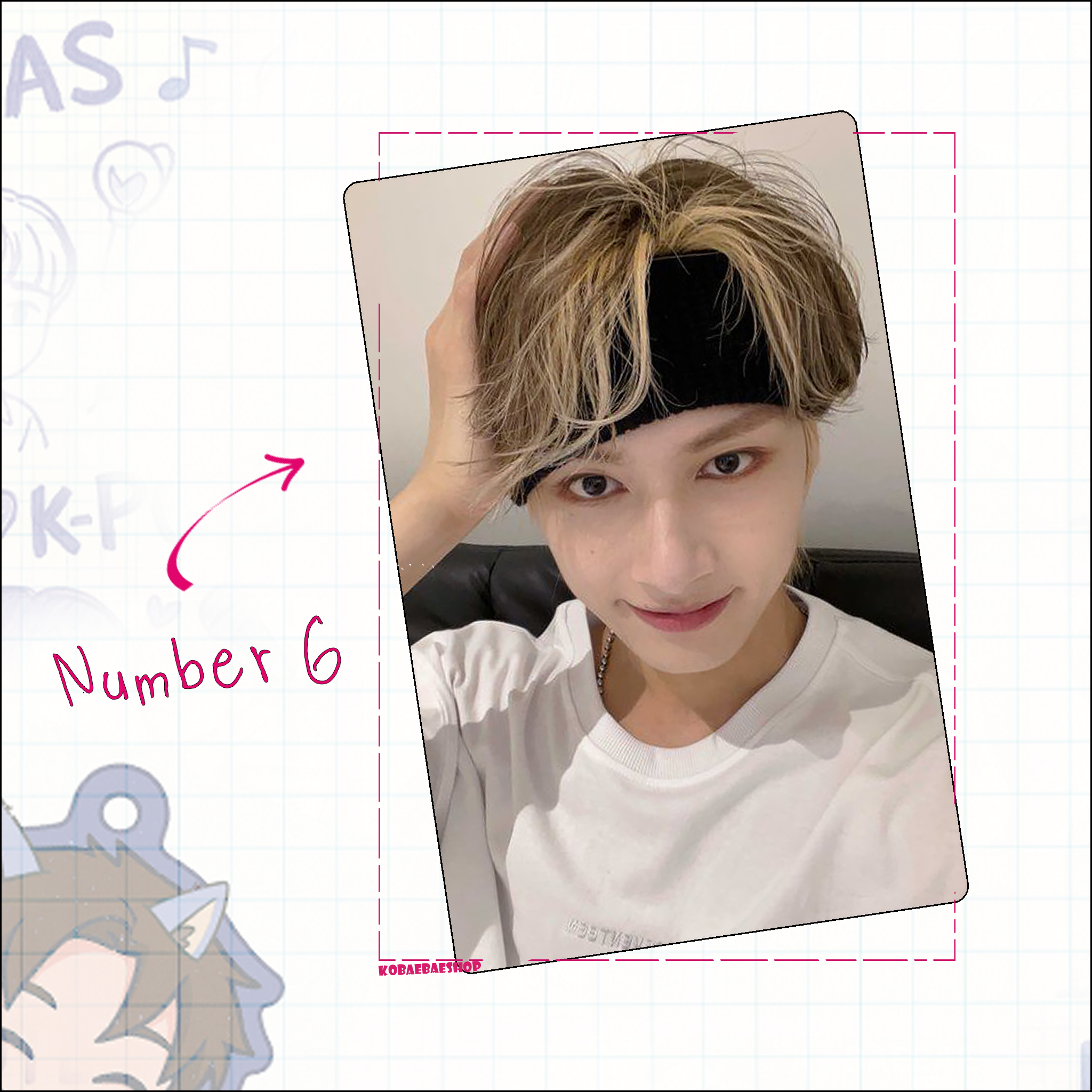 Svt - Jun Handmade photocards kpop inspired - Bias Set 1