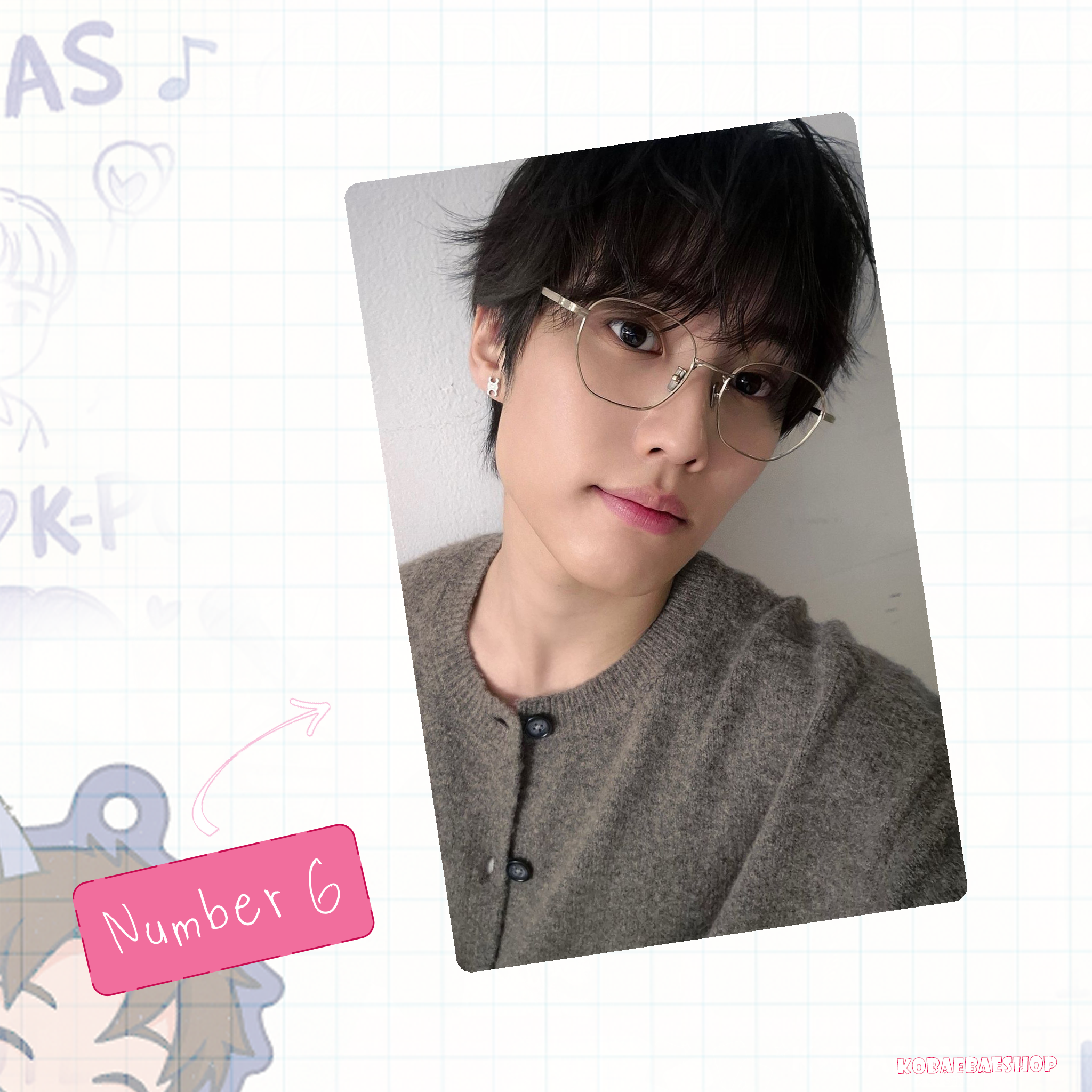 The Boyz - Jac handmade photocards kpop inspired - Set 1