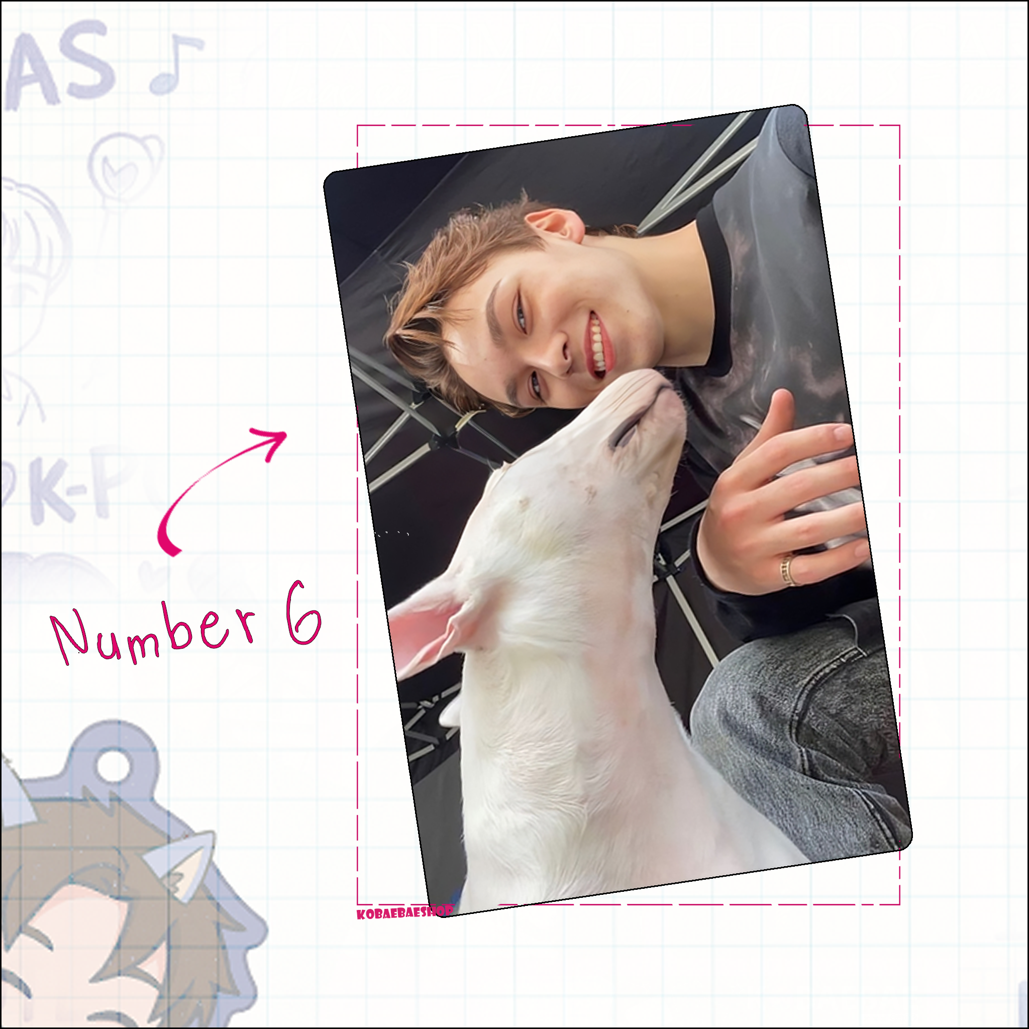 Svt - Vernon Handmade photocards kpop inspired - Bias Set 1