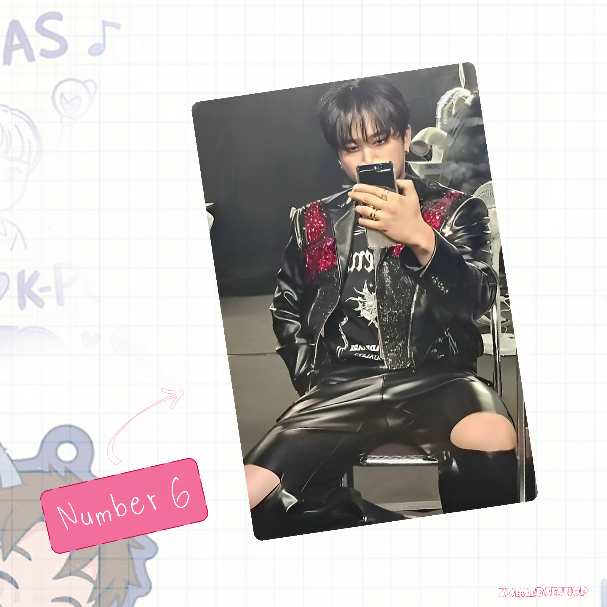 Skz - Bin handmade photocards kpop inspired - Set 2