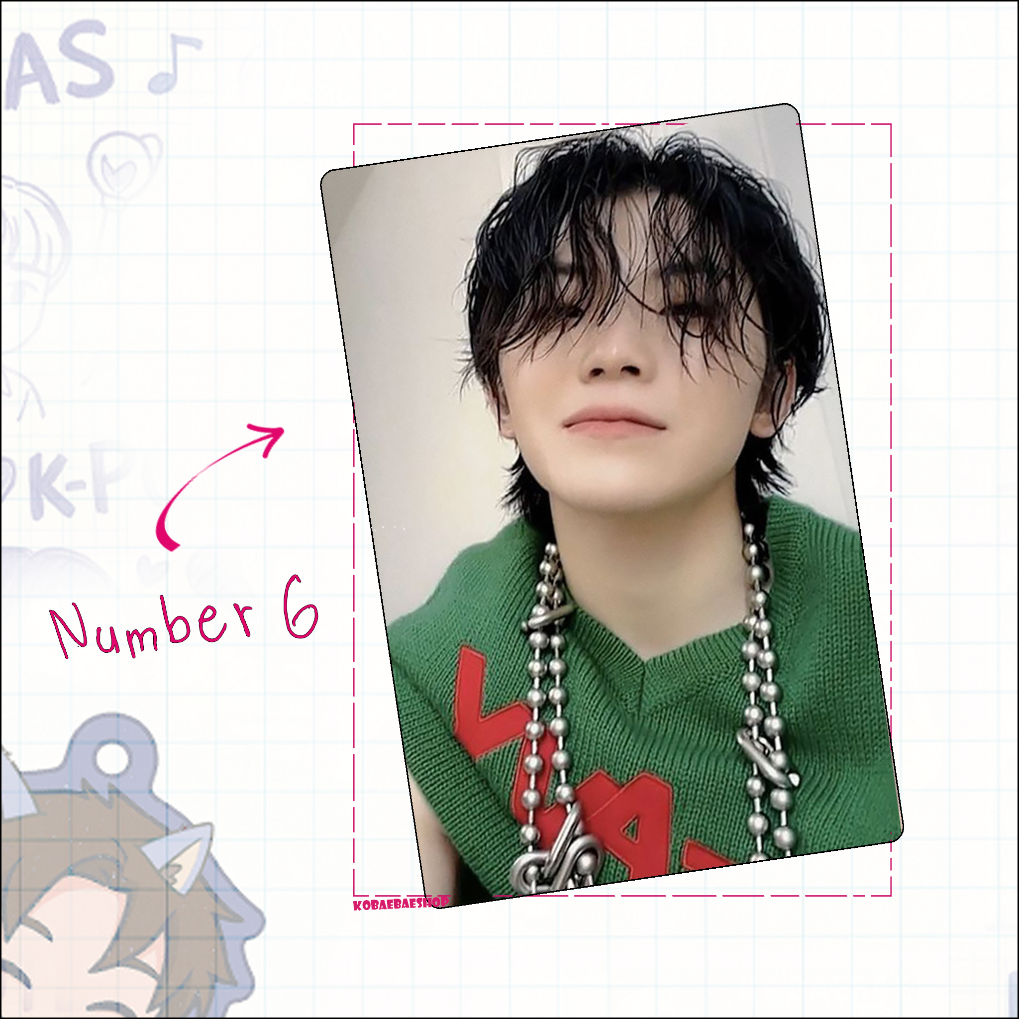 Svt - Woozi Handmade photocards kpop inspired - Bias Set 1