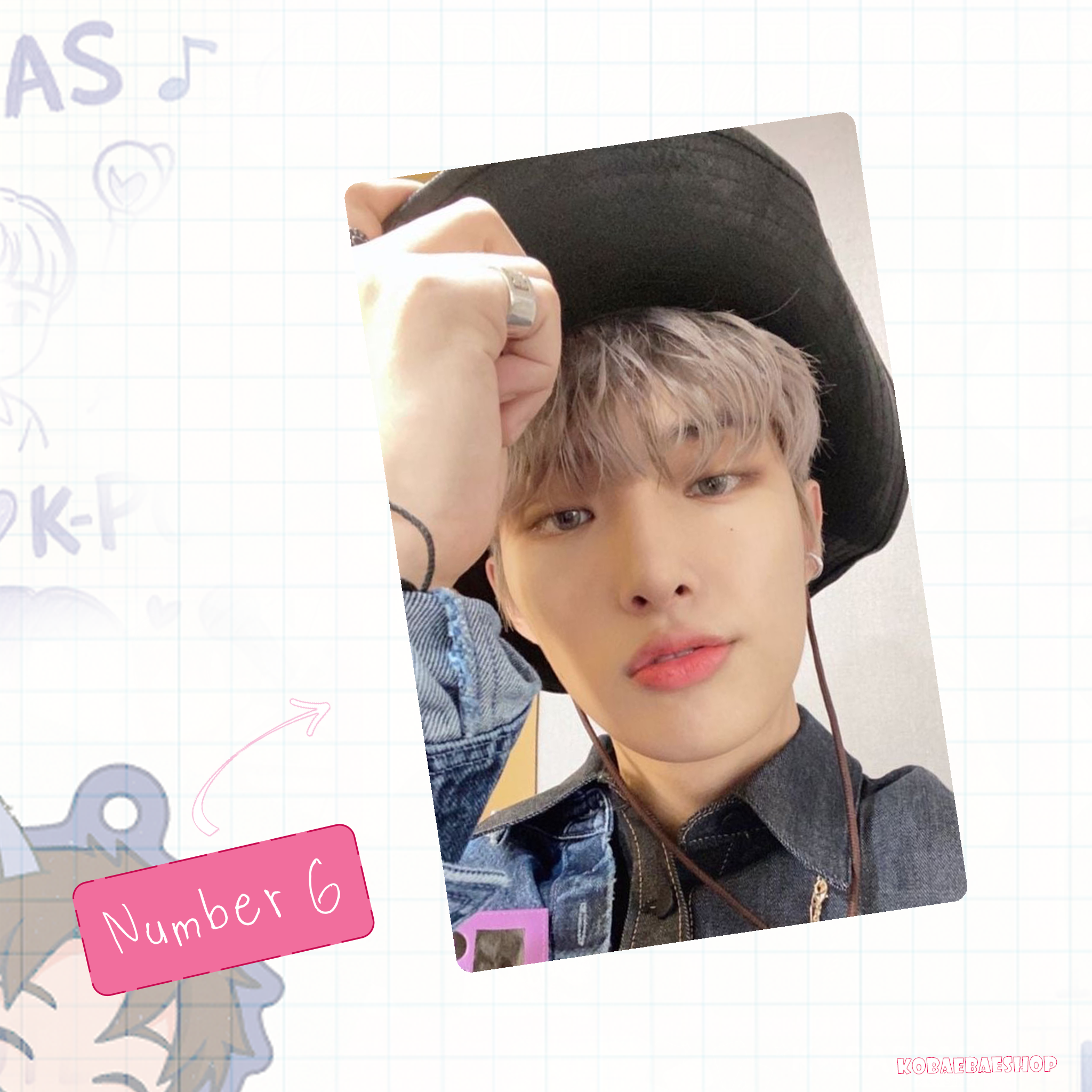 Atz - Mingi Handmade photocards kpop inspired - Bias Set 2