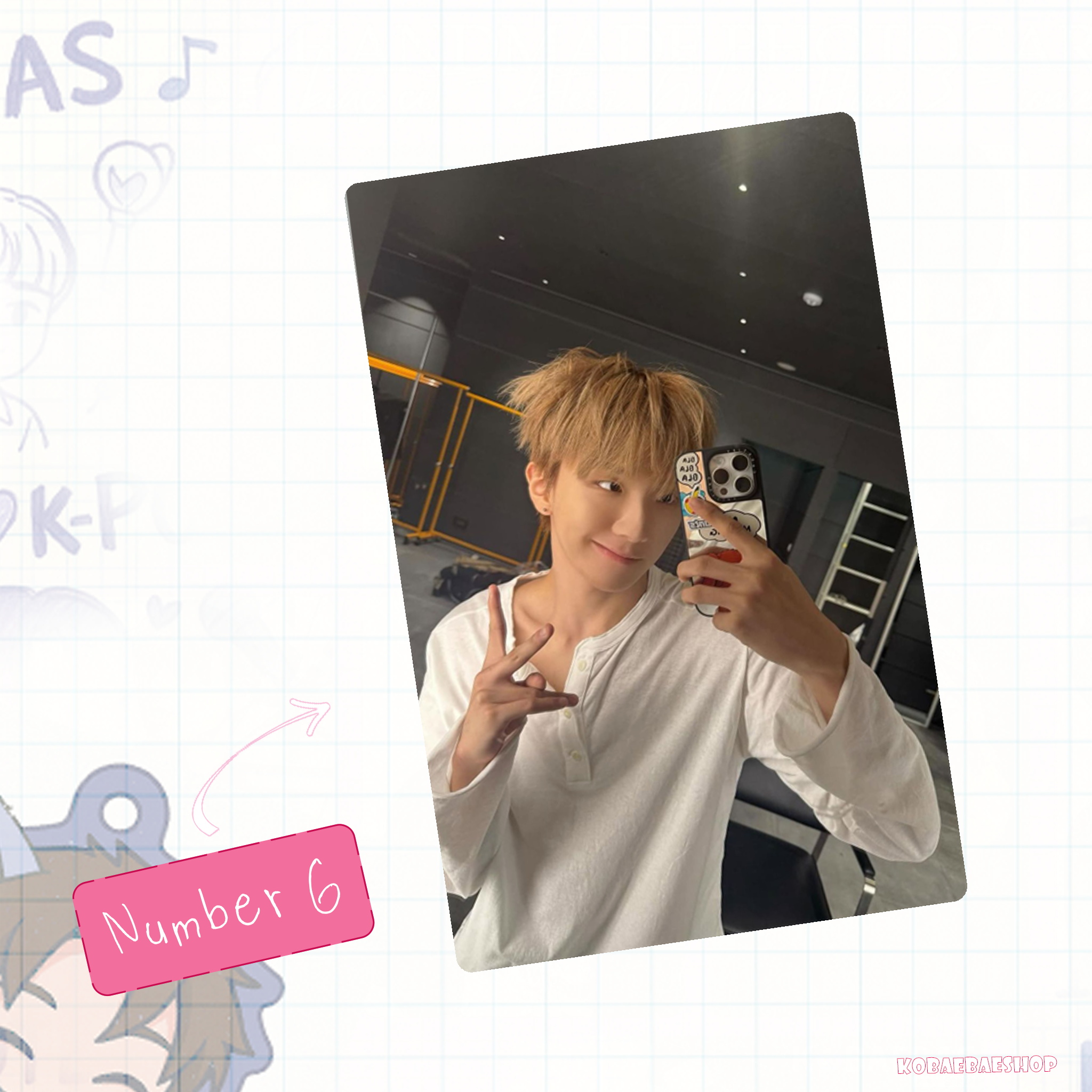 Boynextdoor - Woonhak handmade photocards kpop inspired - Set 1