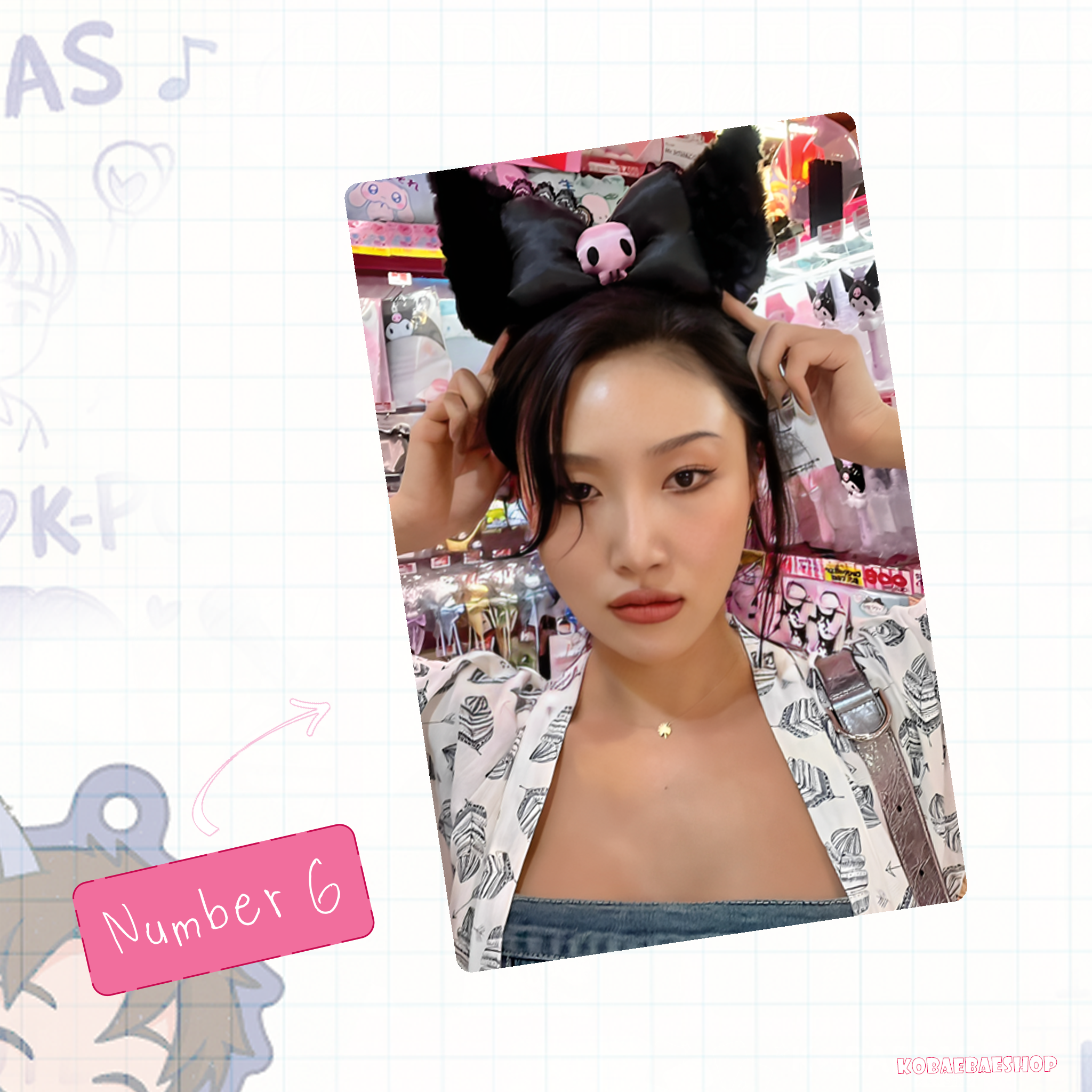 Mamoo - Hwa handmade photocards kpop inspired - Set 1