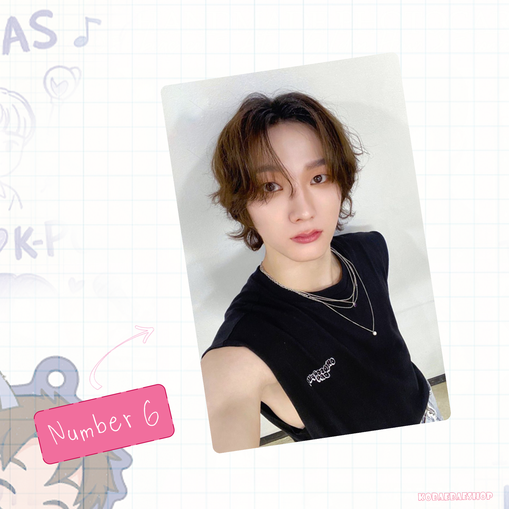 Boynextdoor - Sungho handmade photocards kpop inspired - Set 1