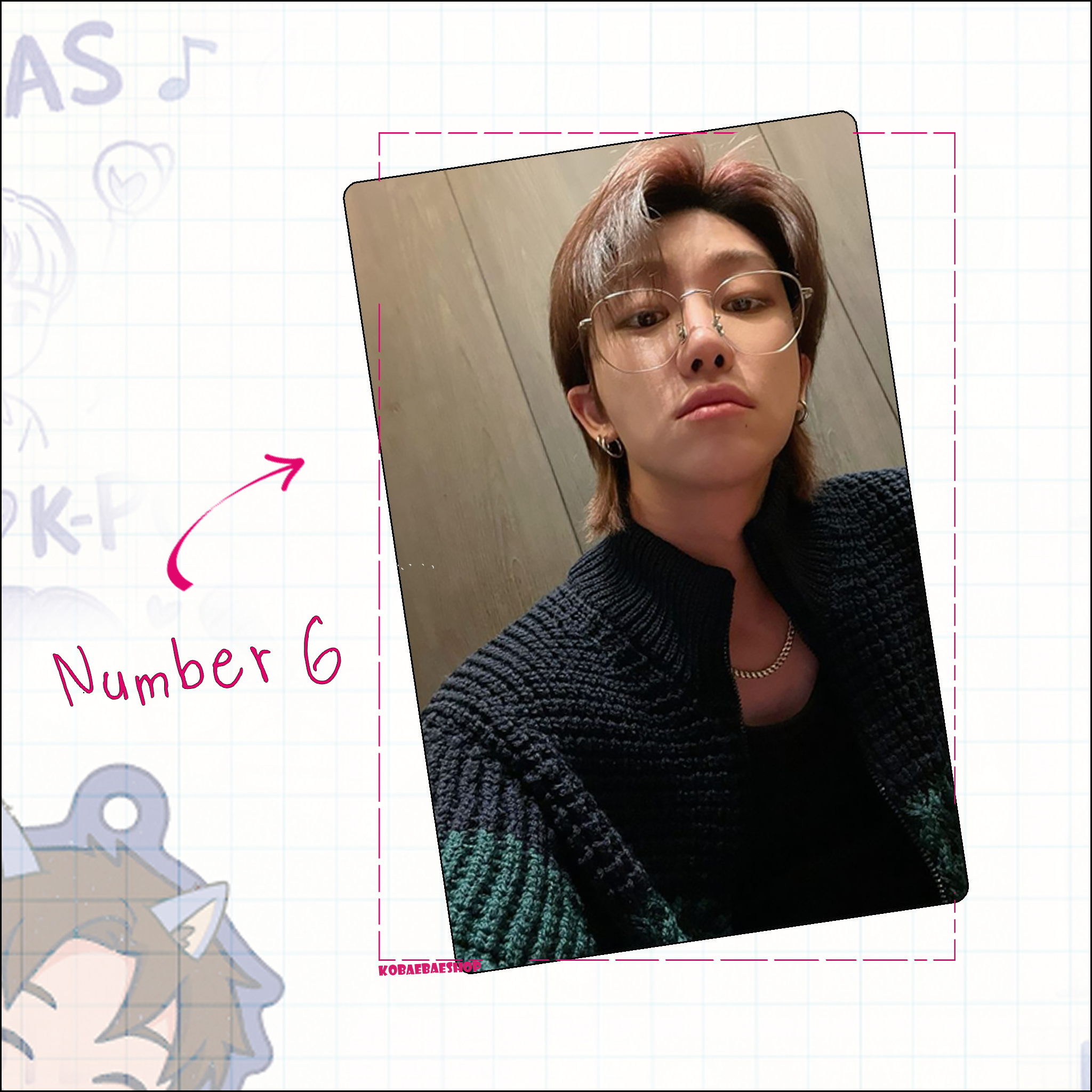 Svt - Hao Handmade photocards kpop inspired - Bias Set 1