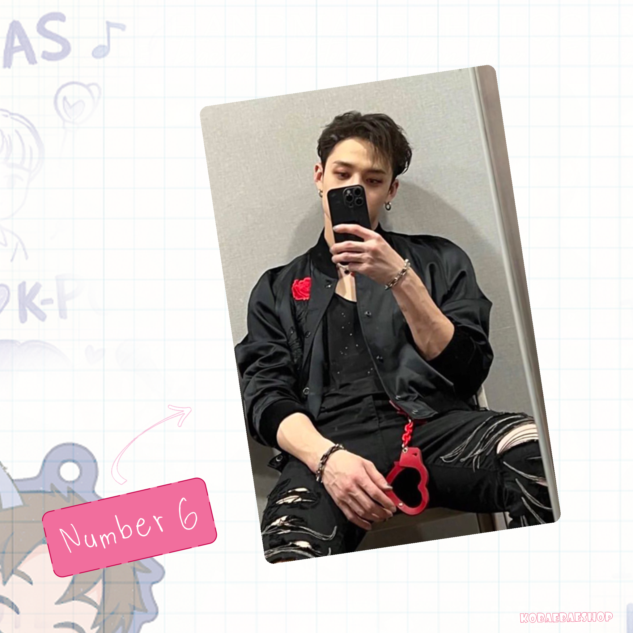 Skz - Chan handmade photocards kpop inspired - Set 2