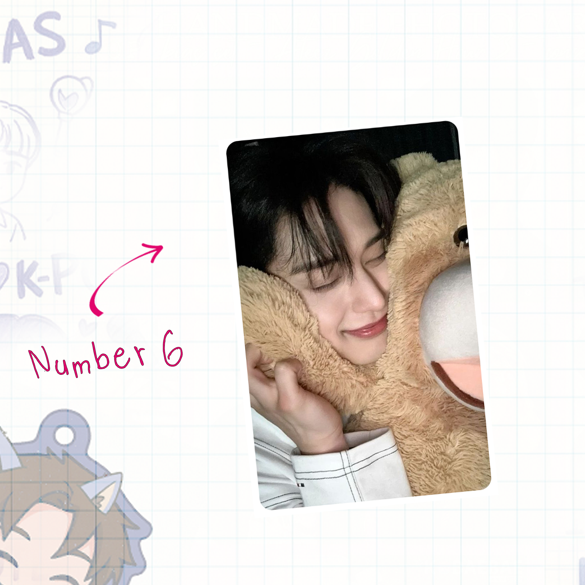 Zb1 - Jiwoo Handmade photocards kpop inspired - Bias Set 1