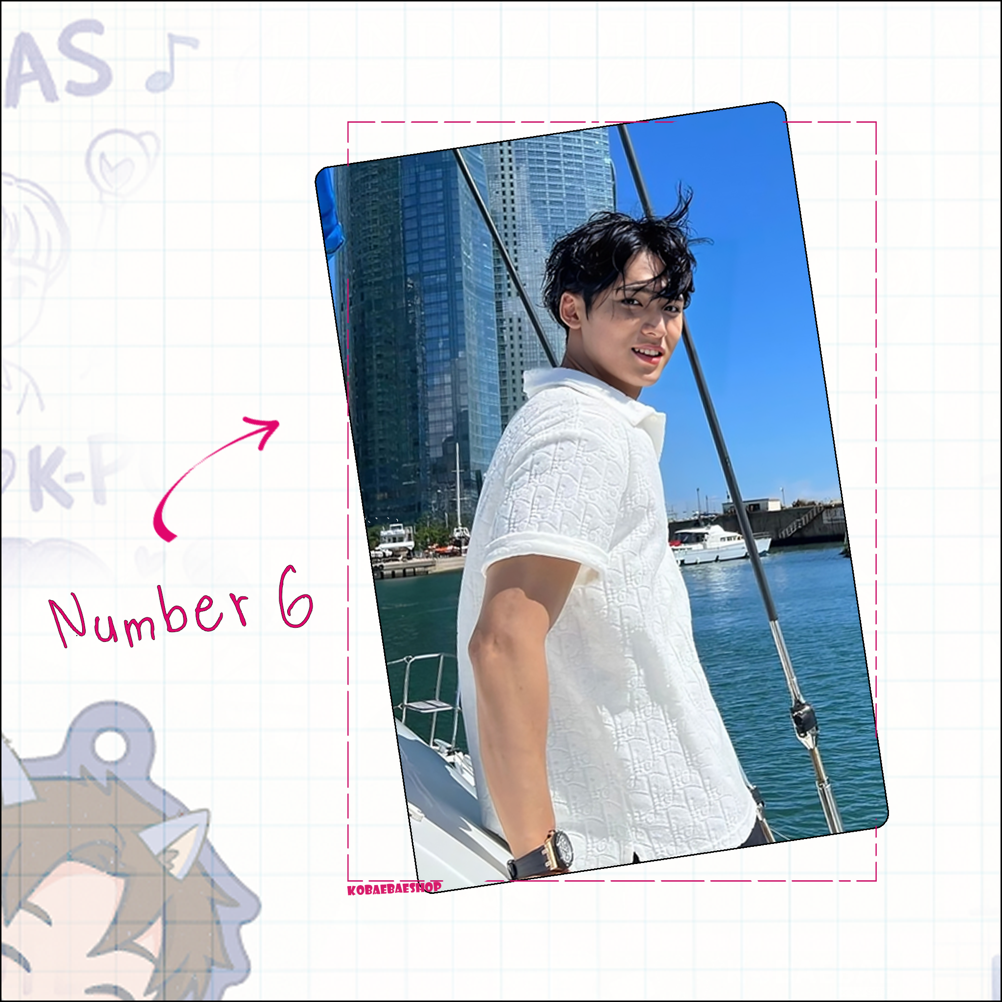 Svt - Gyu Handmade photocards kpop inspired - Bias Set 1