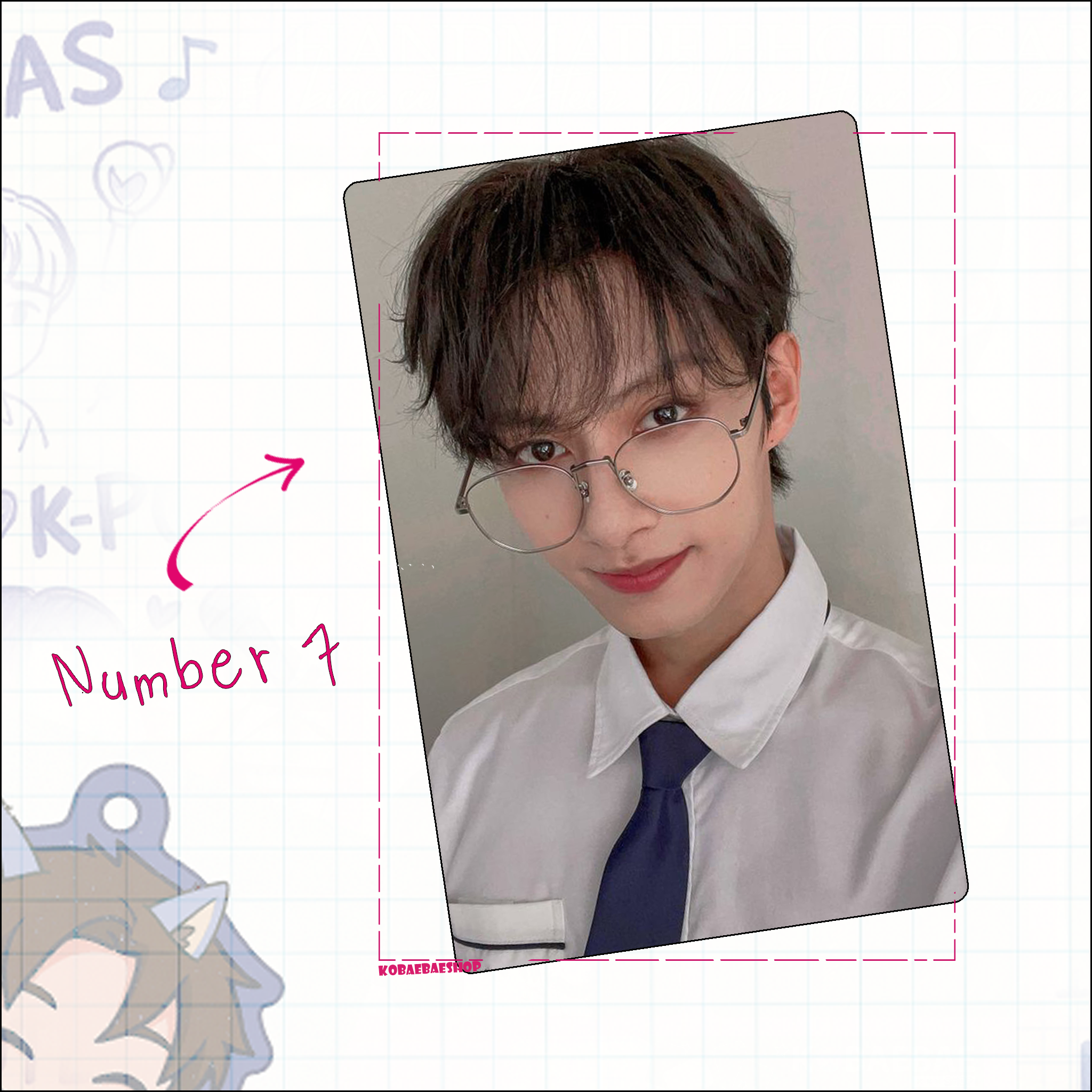 Svt - Jun Handmade photocards kpop inspired - Bias Set 1