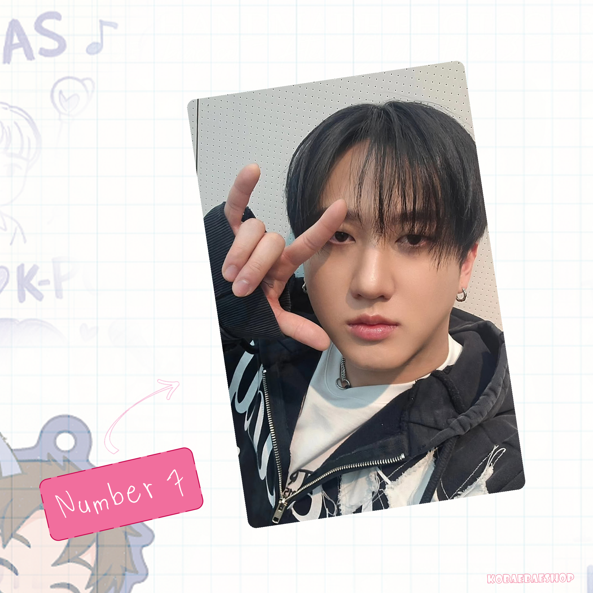 Skz - Bin handmade photocards kpop inspired - Set 2