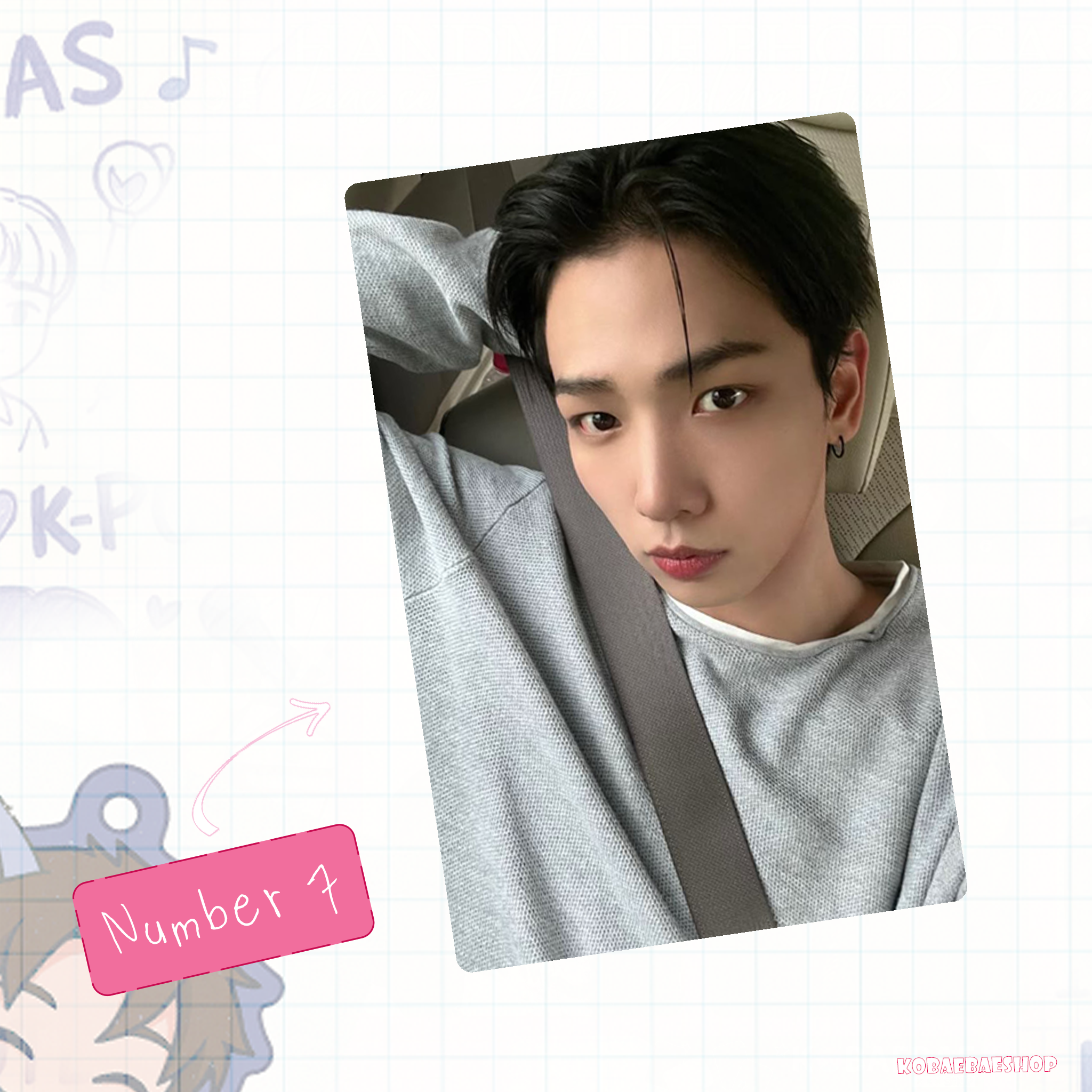 Boynextdoor - Jaehyun handmade photocards kpop inspired - Set 1