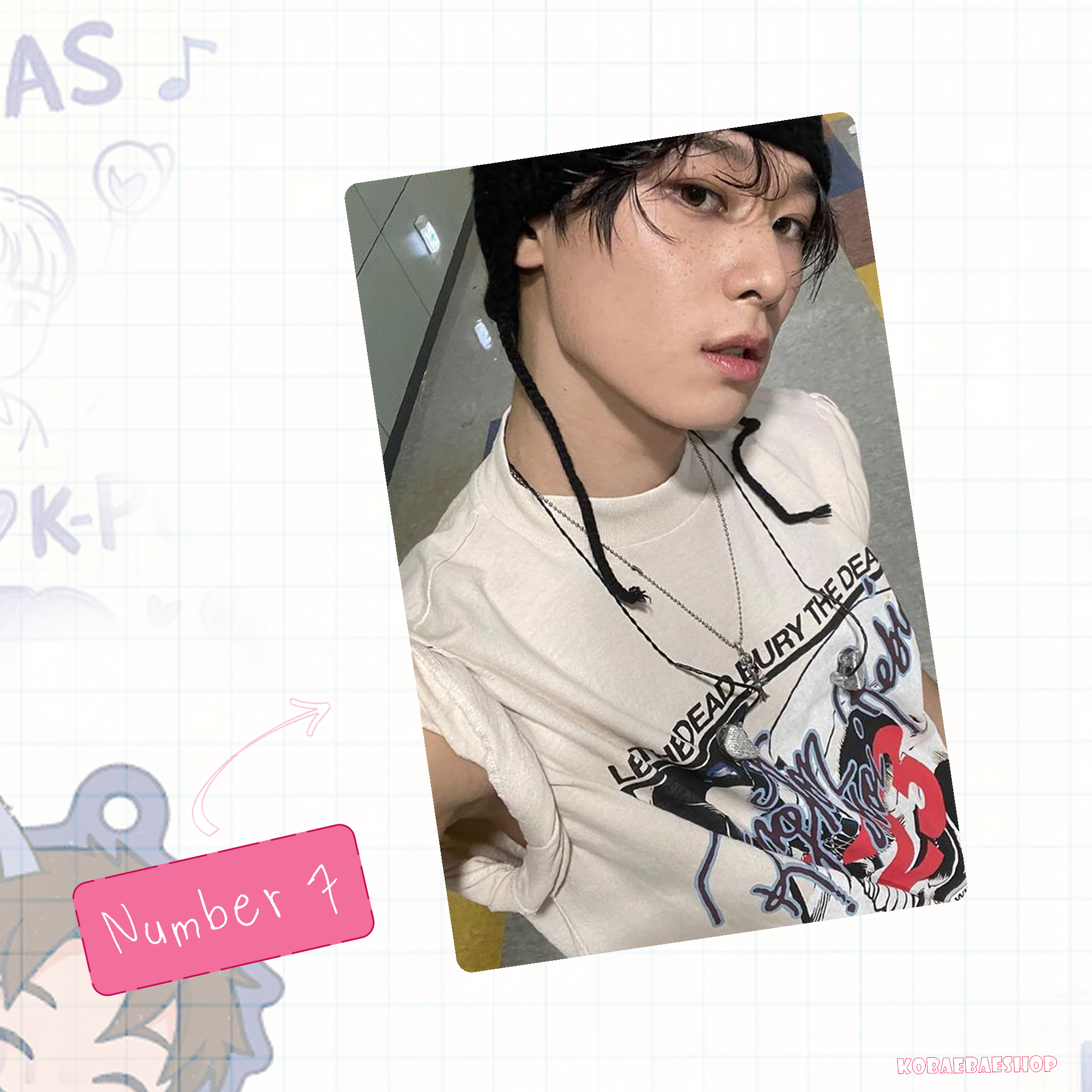 The Boyz - Juyeo handmade photocards kpop inspired - Set 1
