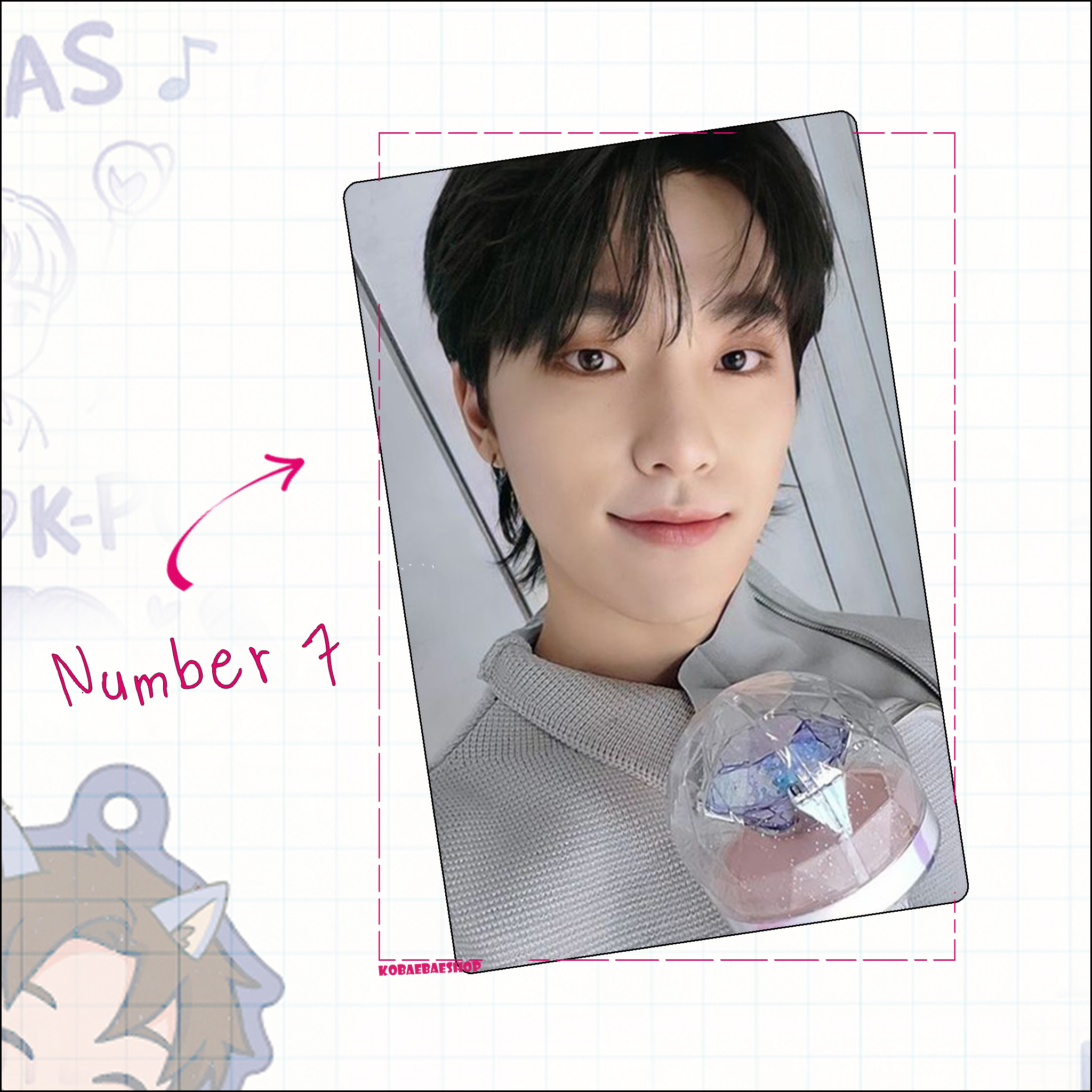 Svt - Dn Handmade photocards kpop inspired - Bias Set 1