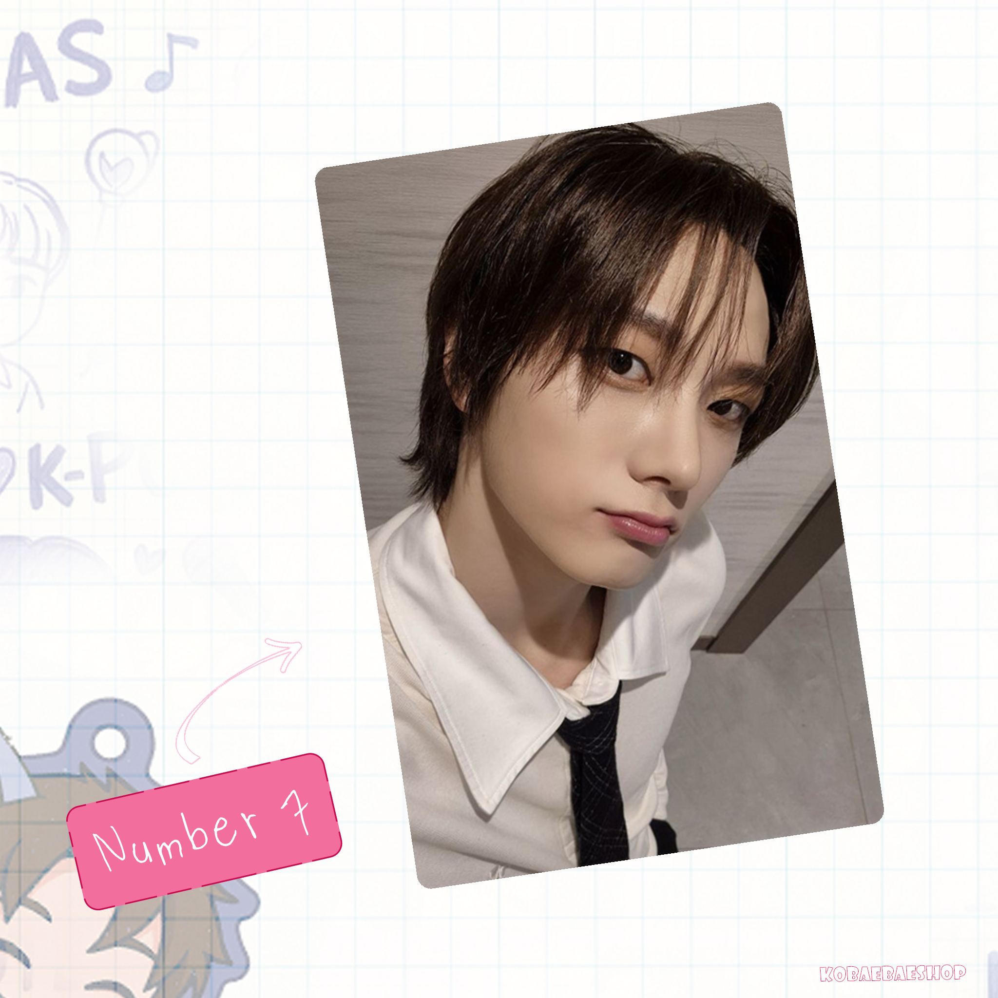 Boynextdoor - Sungho handmade photocards kpop inspired - Set 1