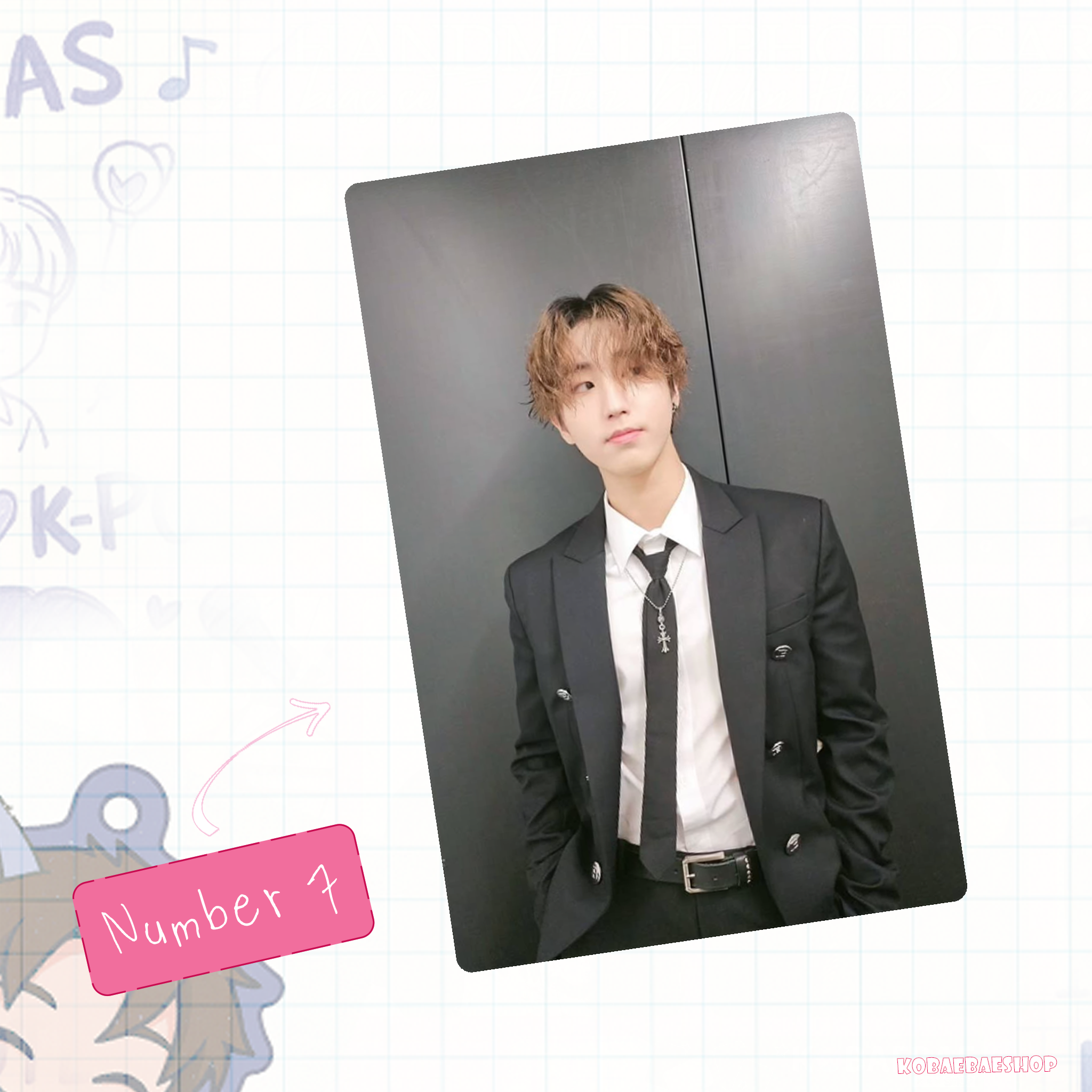 Skz - Han handmade photocards kpop inspired - Set 2