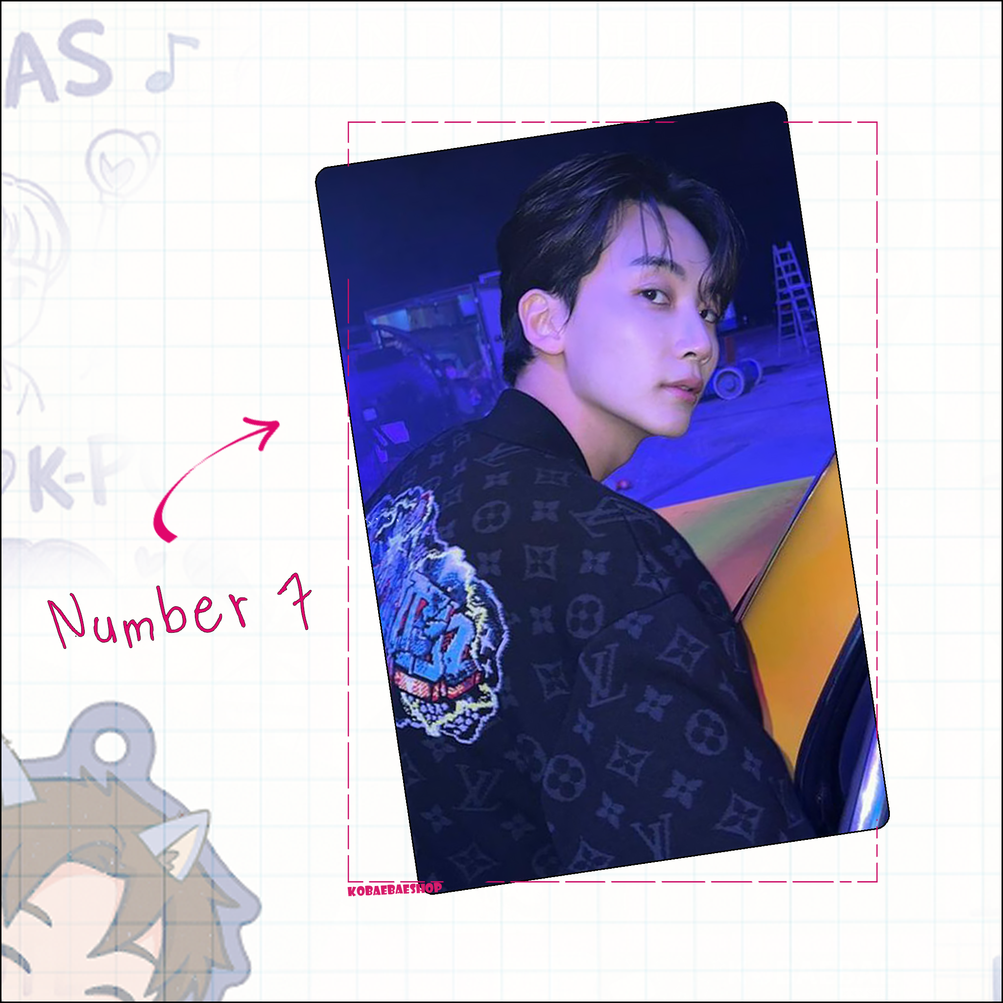 Svt - Jeong Handmade photocards kpop inspired - Bias Set 1