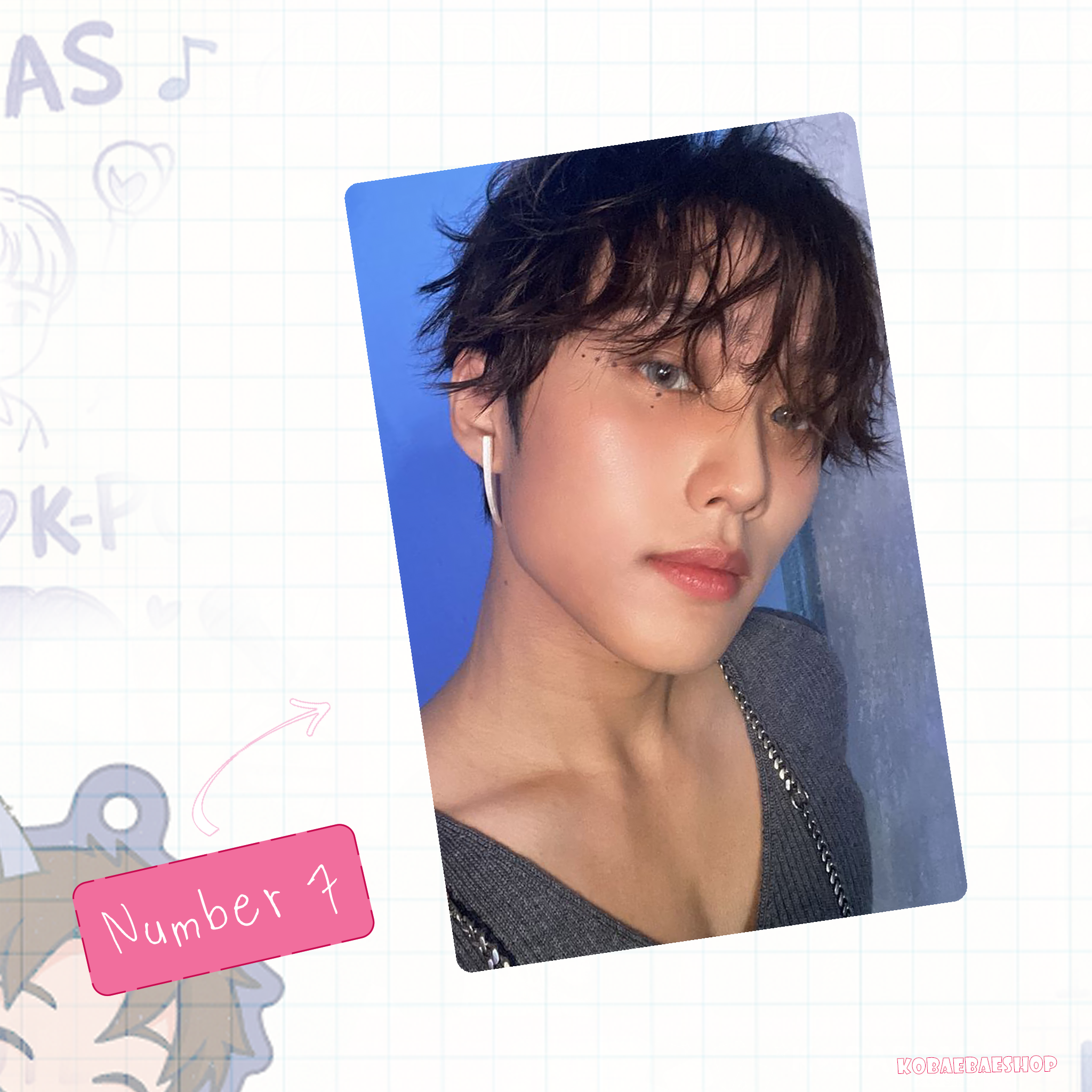 The Boyz - Jac handmade photocards kpop inspired - Set 1