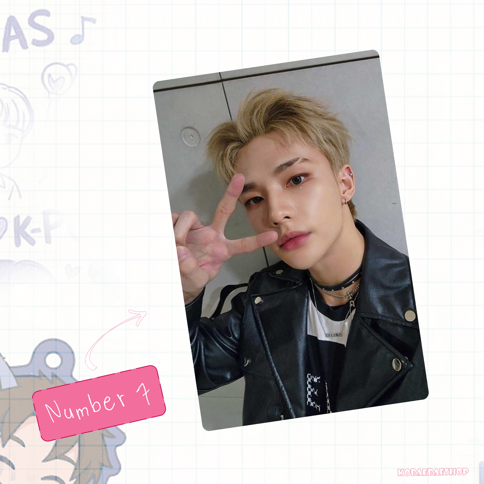 Skz - Hyune handmade photocards kpop inspired - Set 2