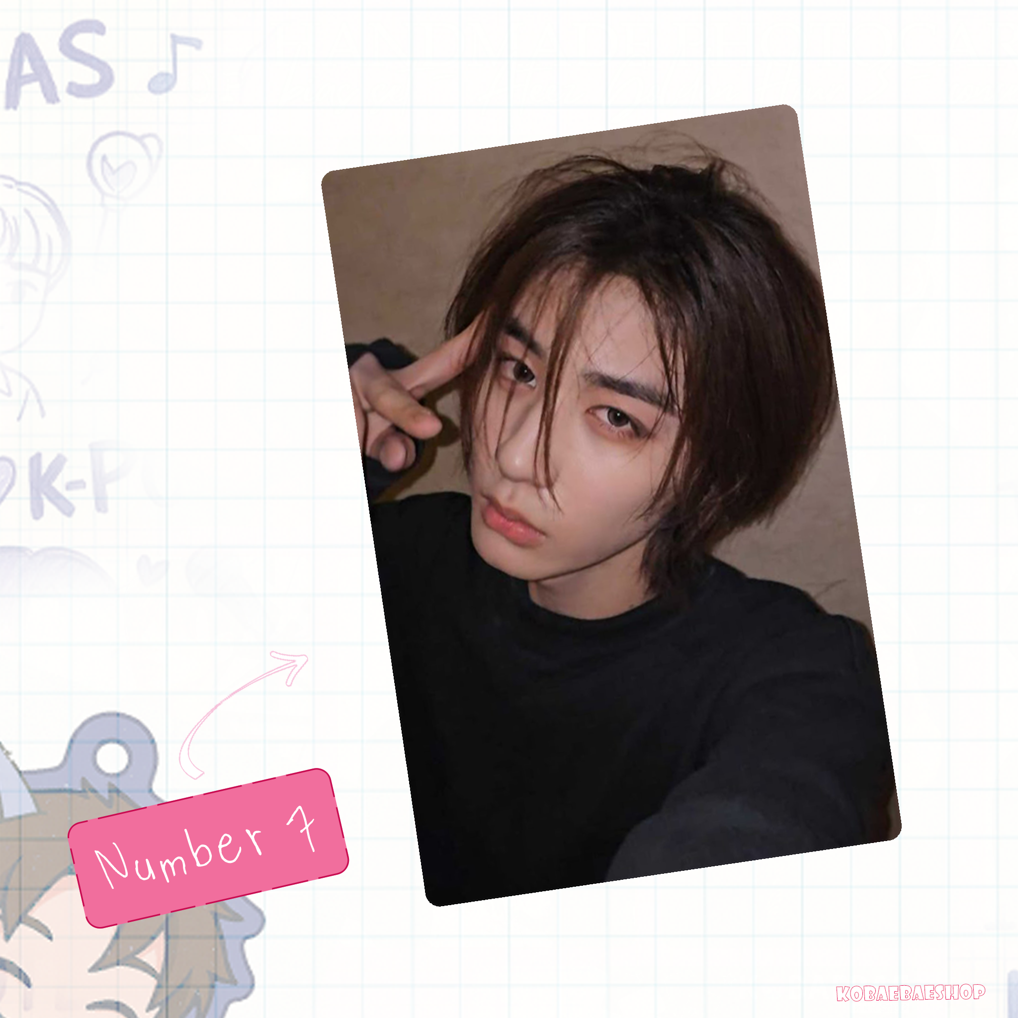 Boynextdoor - Leehan handmade photocards kpop inspired - Set 1