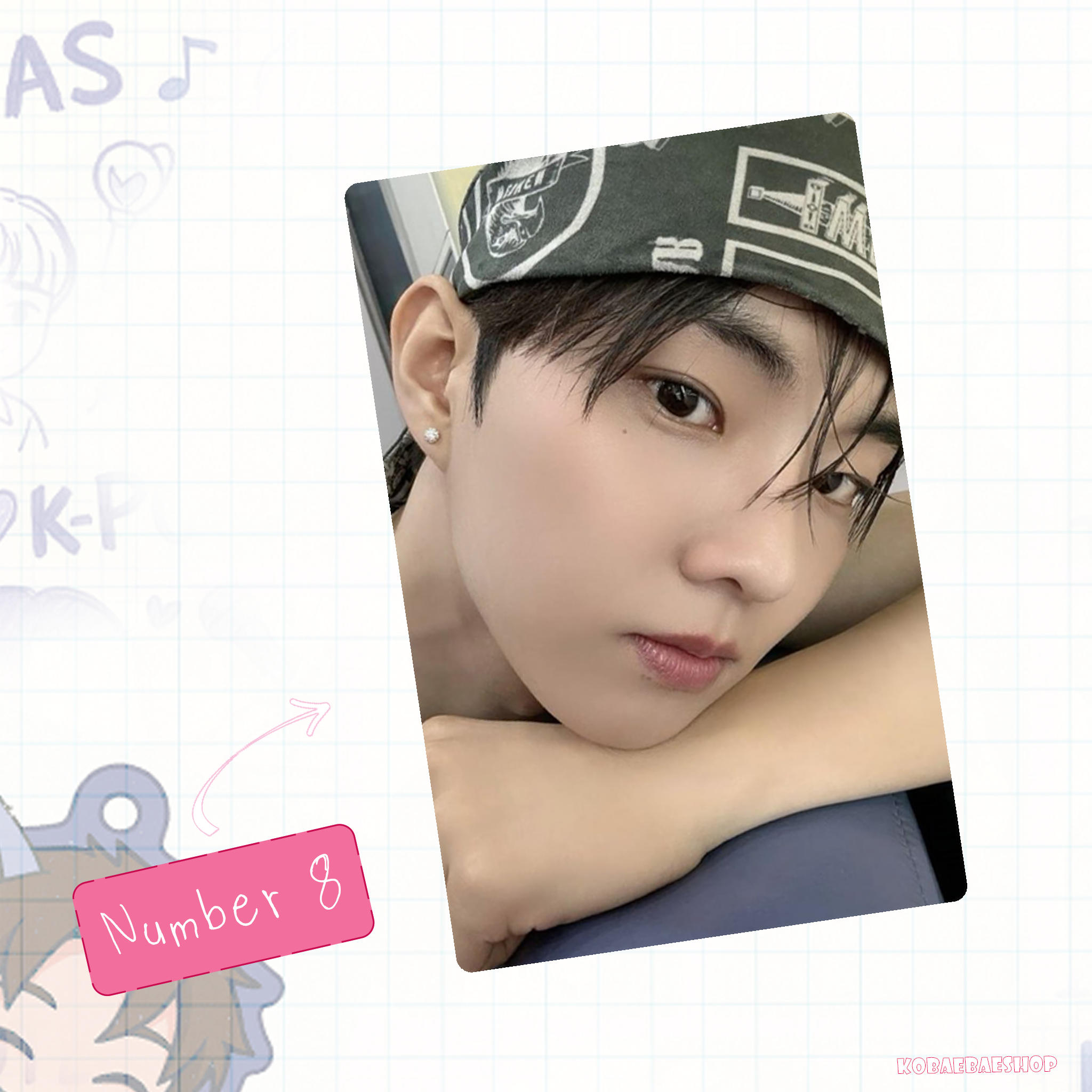 The Boyz - Q handmade photocards kpop inspired - Set 1