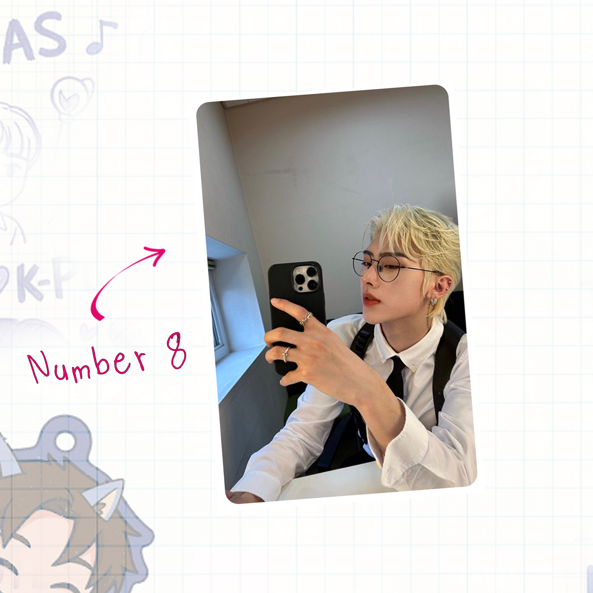 Zb1 - Rick Handmade photocards kpop inspired - Bias Set 1