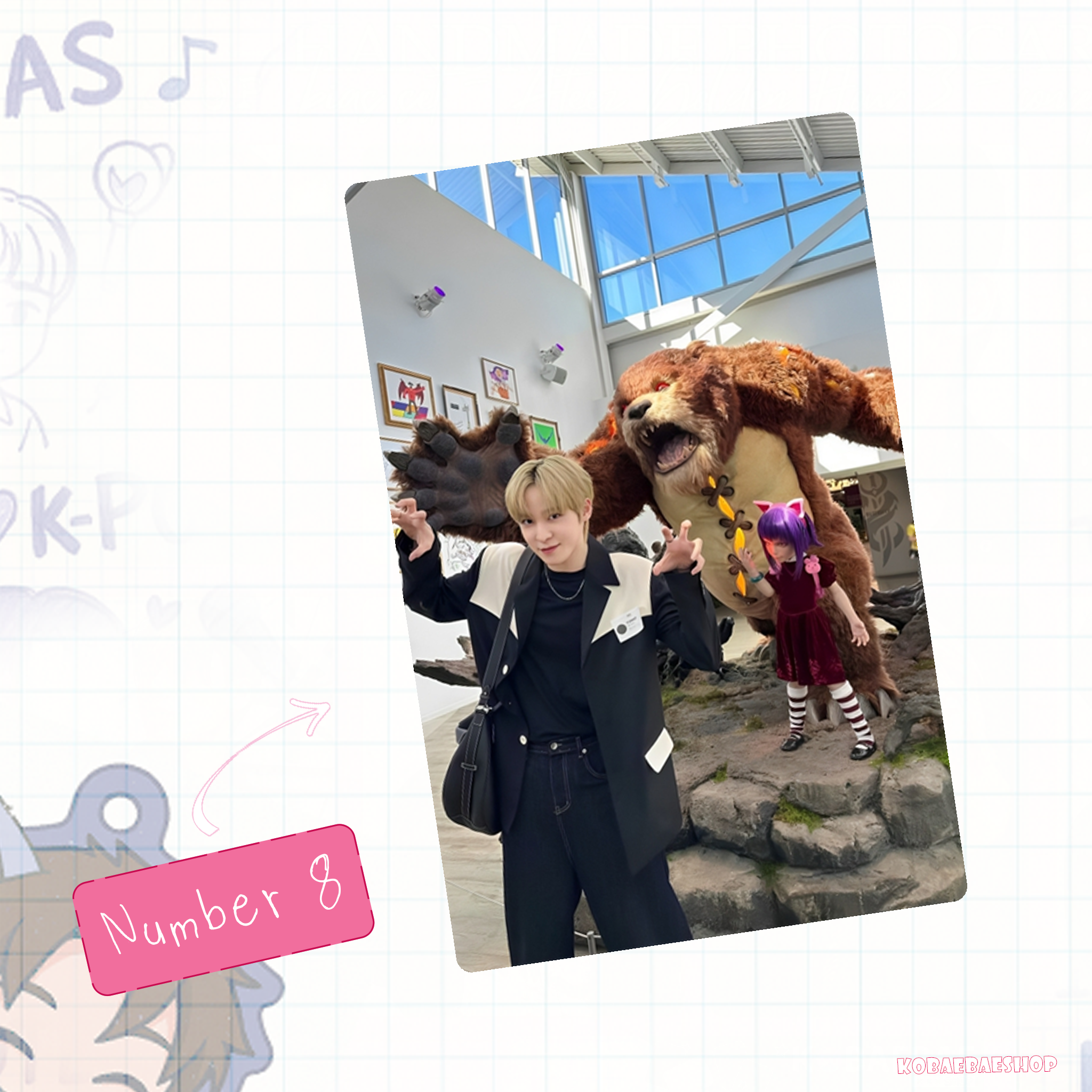 Atz - Ynho Handmade photocards kpop inspired - Bias Set 2