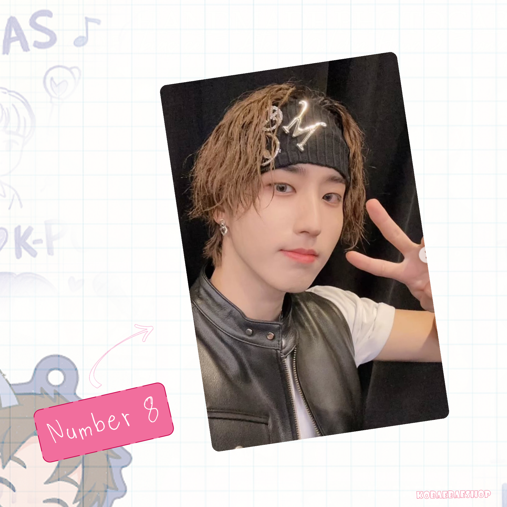 Skz - Han handmade photocards kpop inspired - Set 2