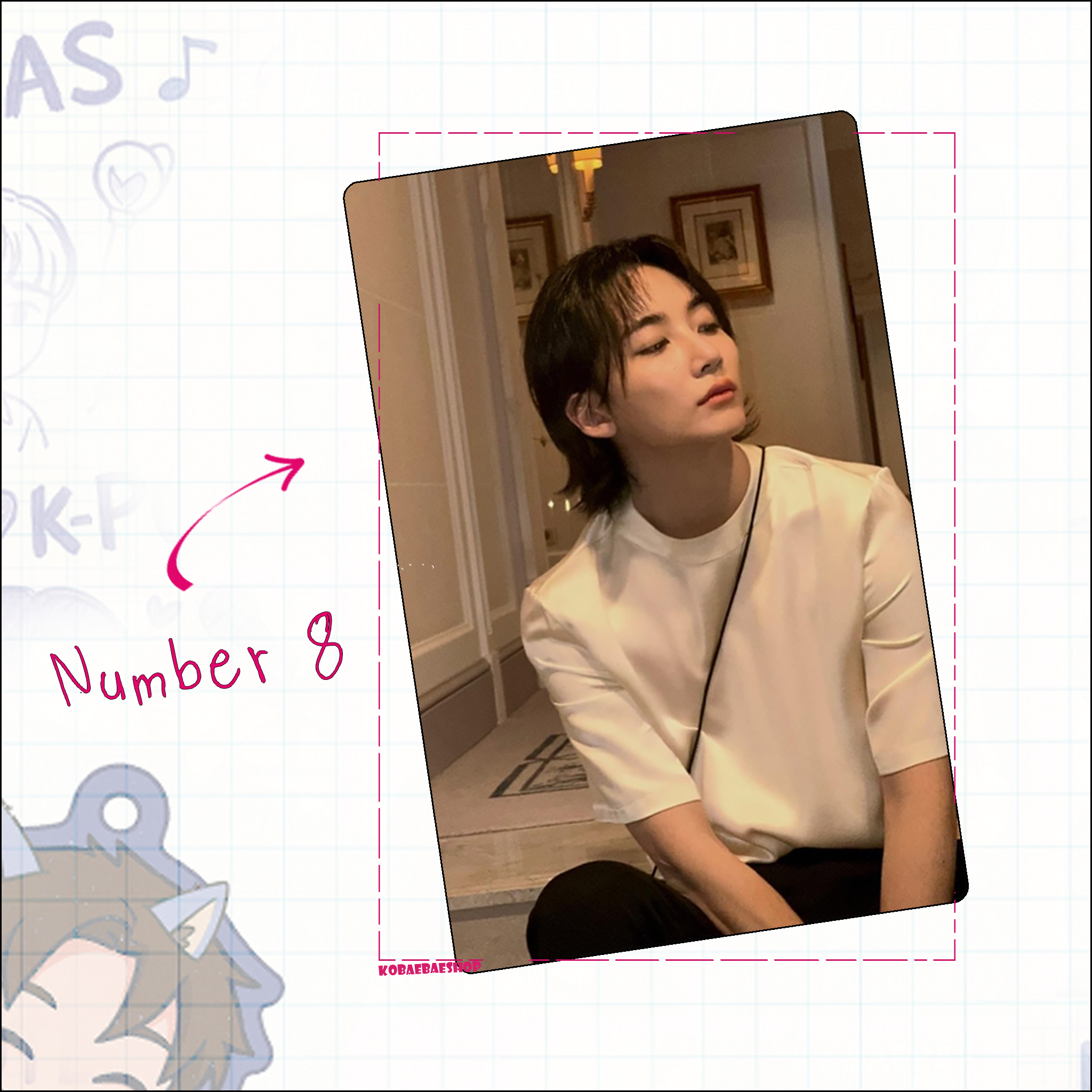 Svt - Jeong Handmade photocards kpop inspired - Bias Set 1