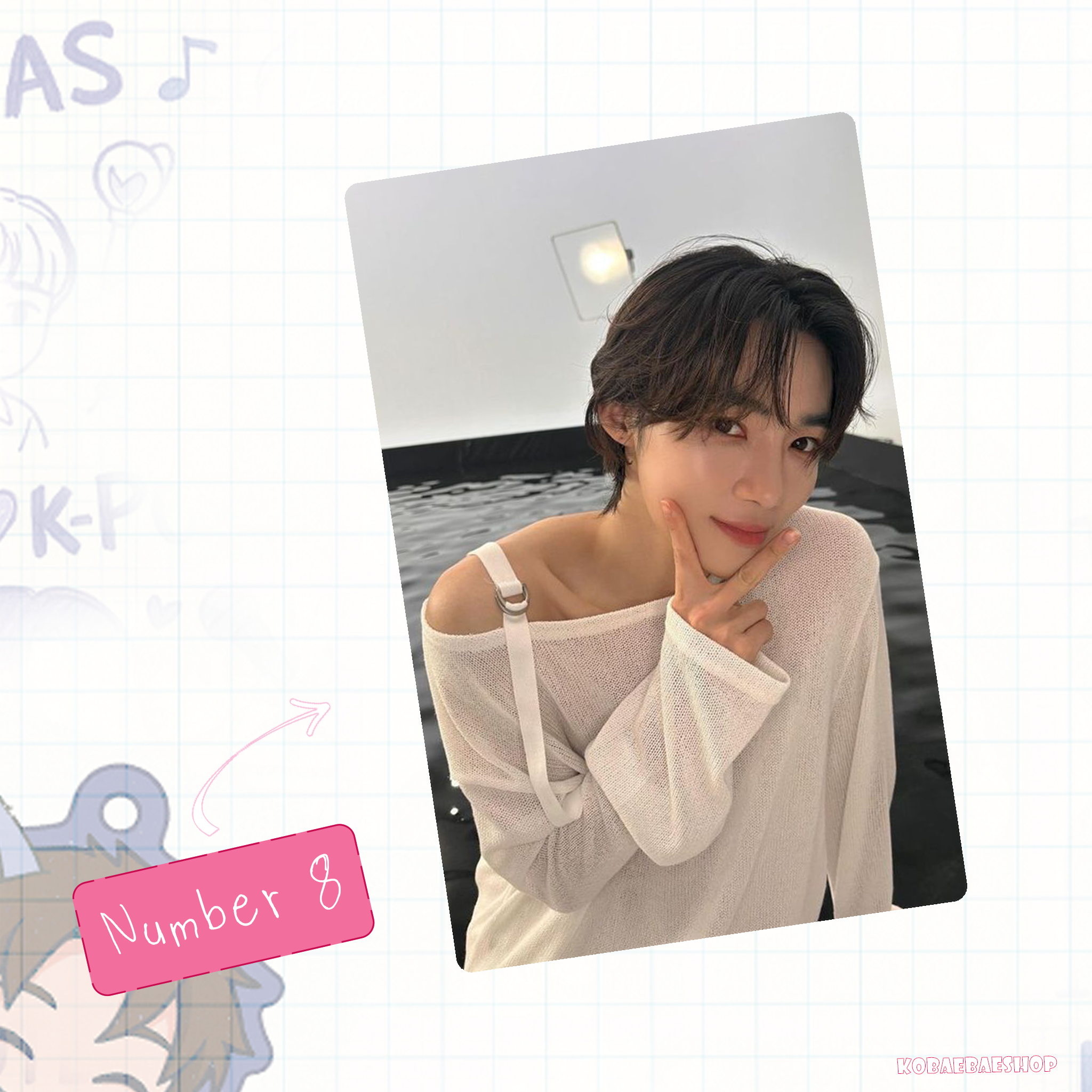 The Boyz - New handmade photocards kpop inspired - Set 1