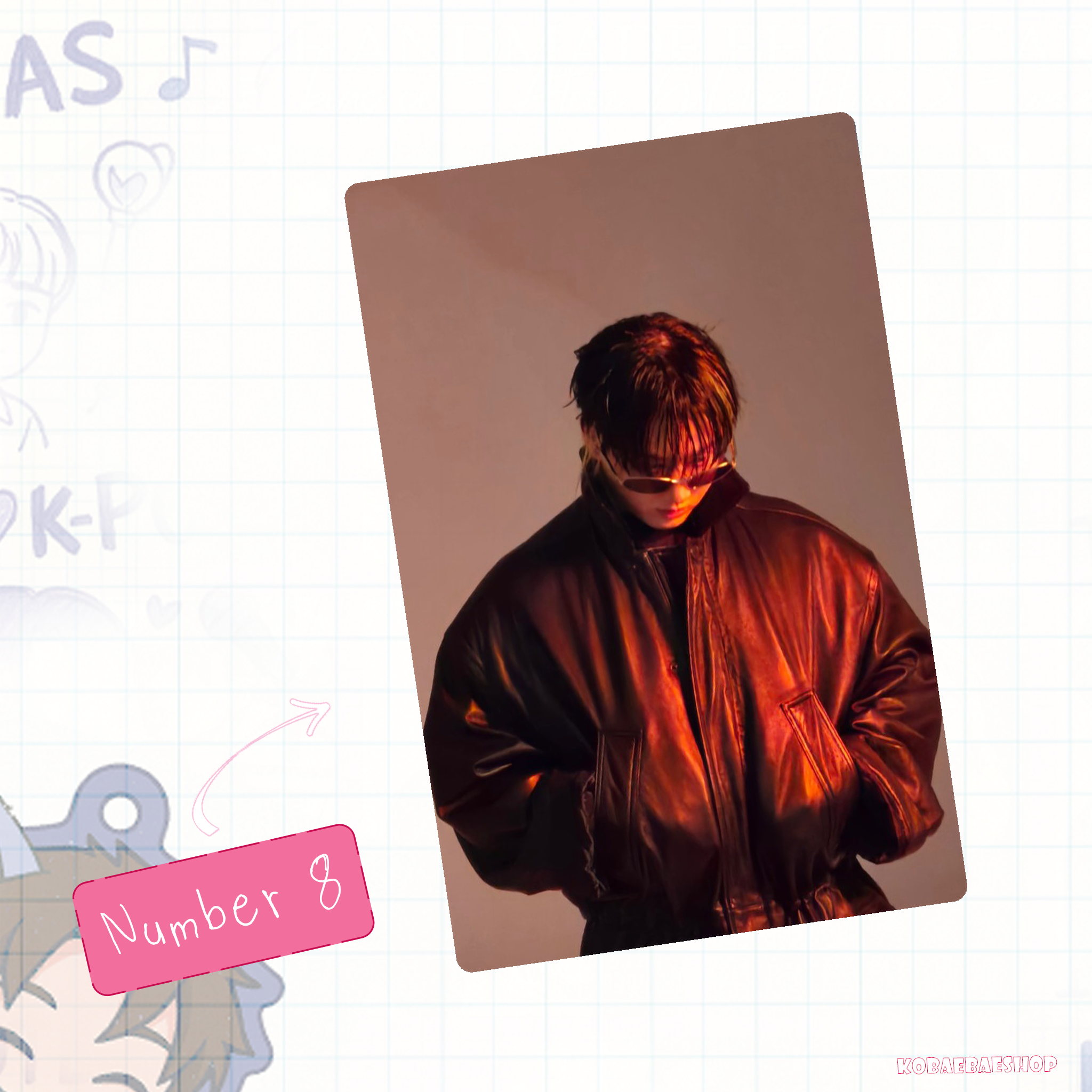 Skz - Bin handmade photocards kpop inspired - Set 2