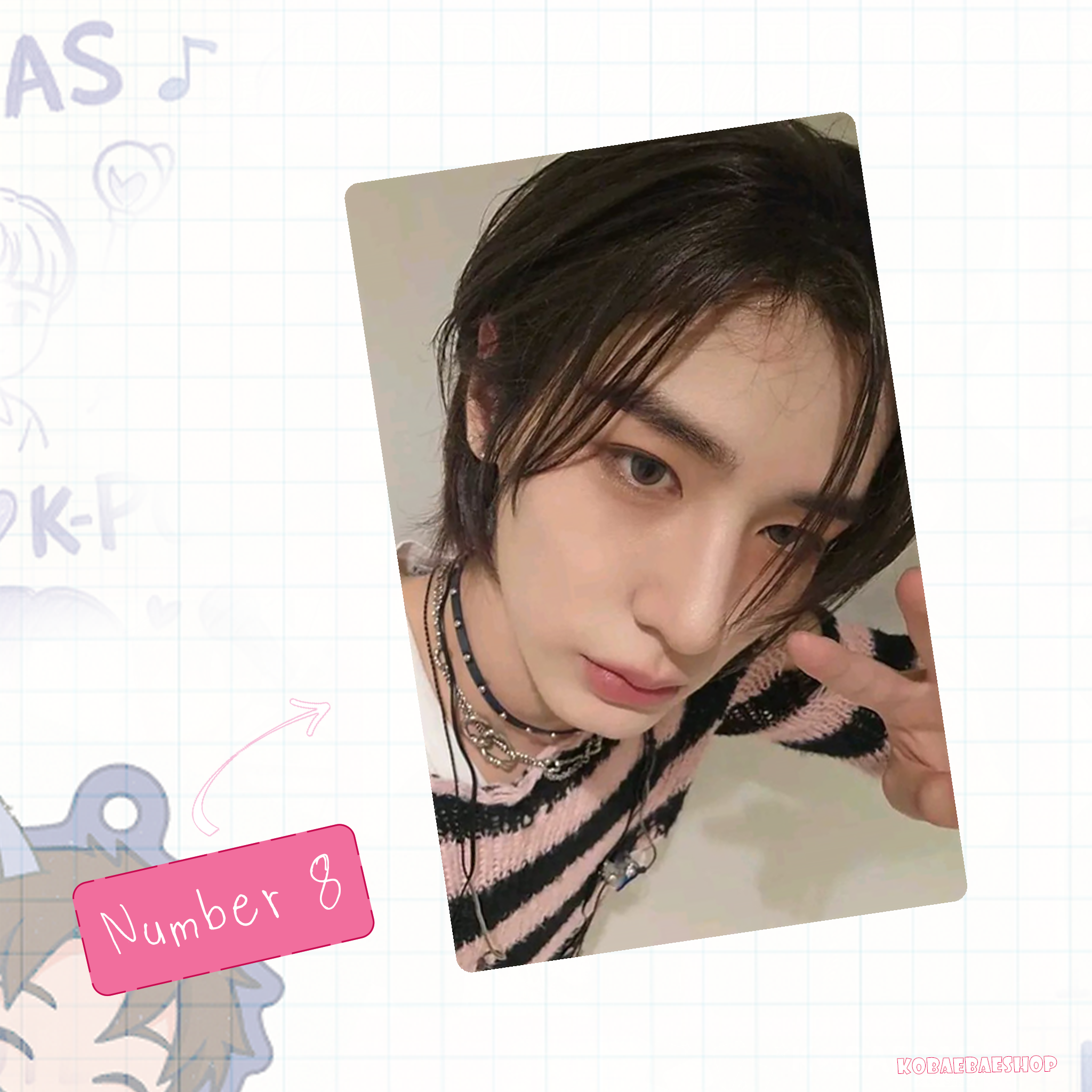 Boynextdoor - Leehan handmade photocards kpop inspired - Set 1
