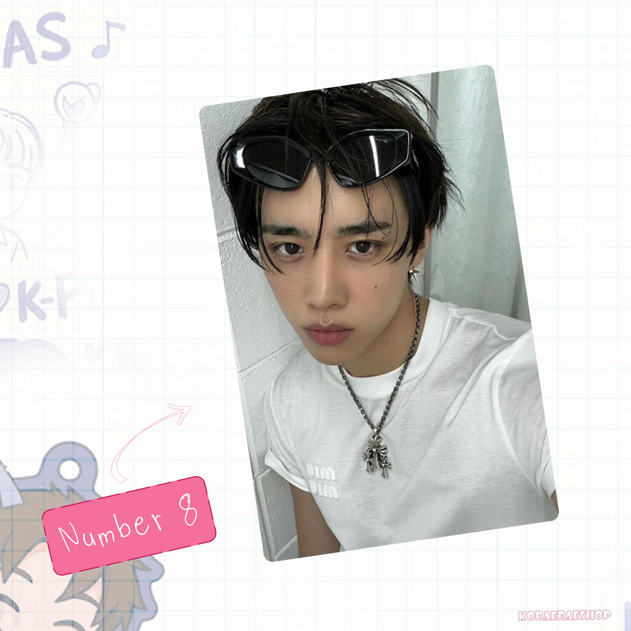 The Boyz - Sunwoo handmade photocards kpop inspired - Set 1