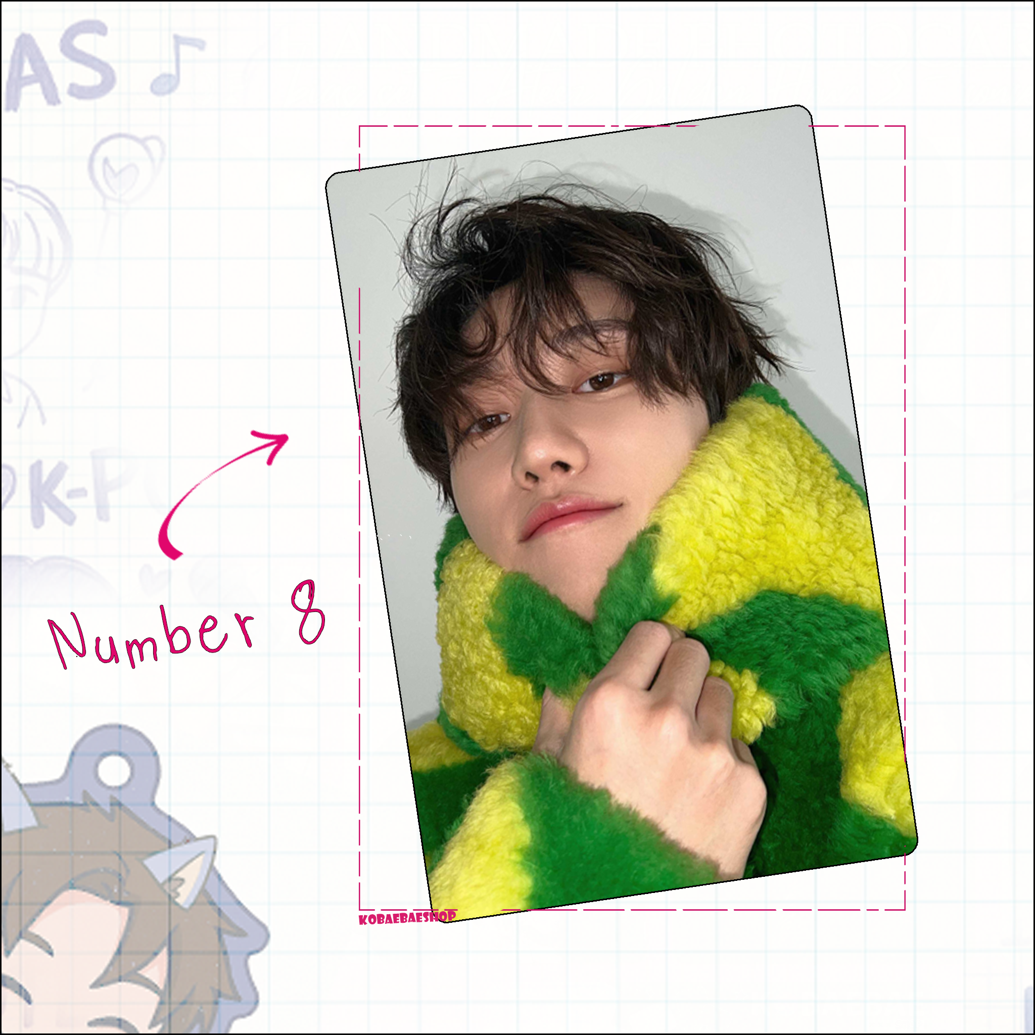 Svt - Hao Handmade photocards kpop inspired - Bias Set 1