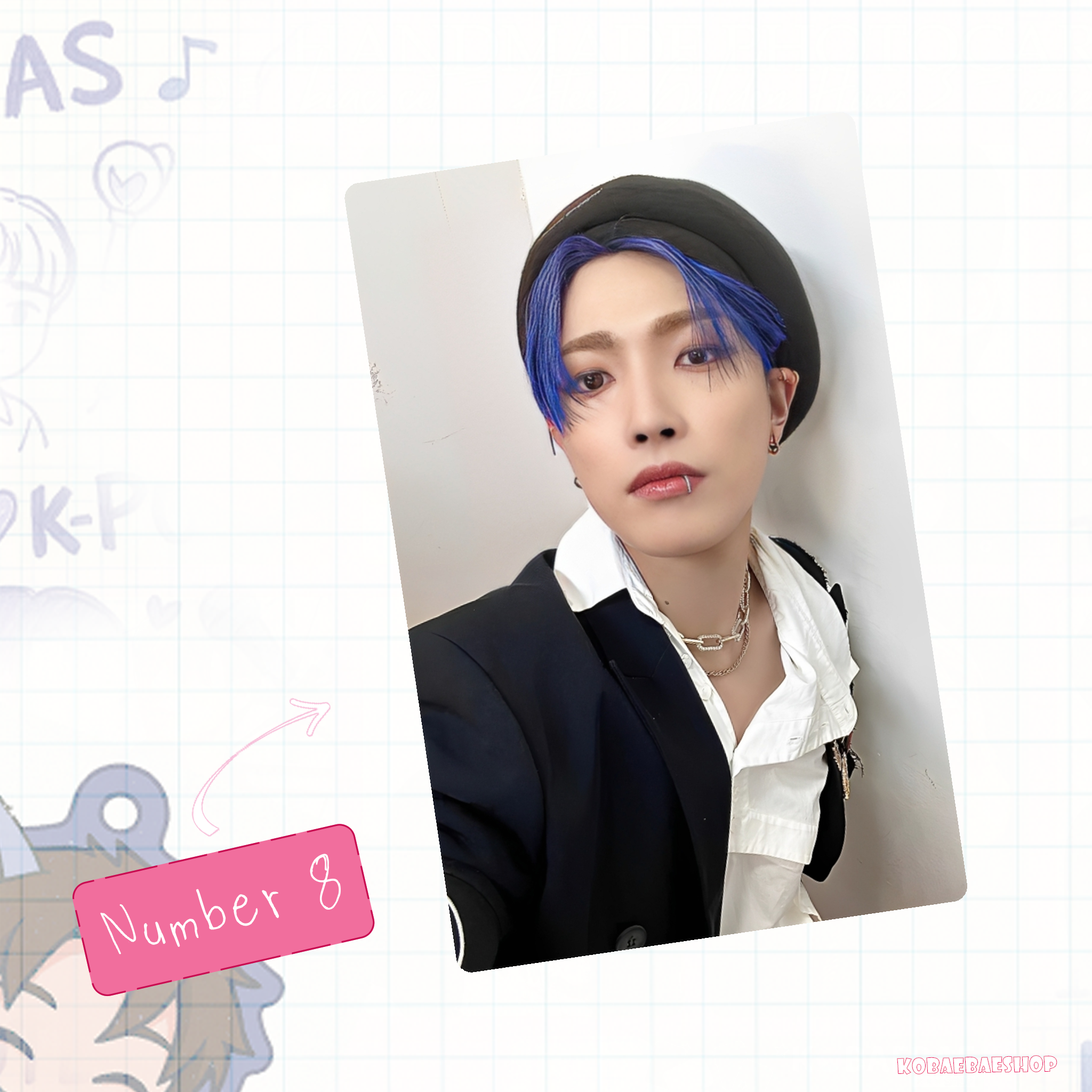 Atz - Joong Handmade photocards kpop inspired - Bias Set 2