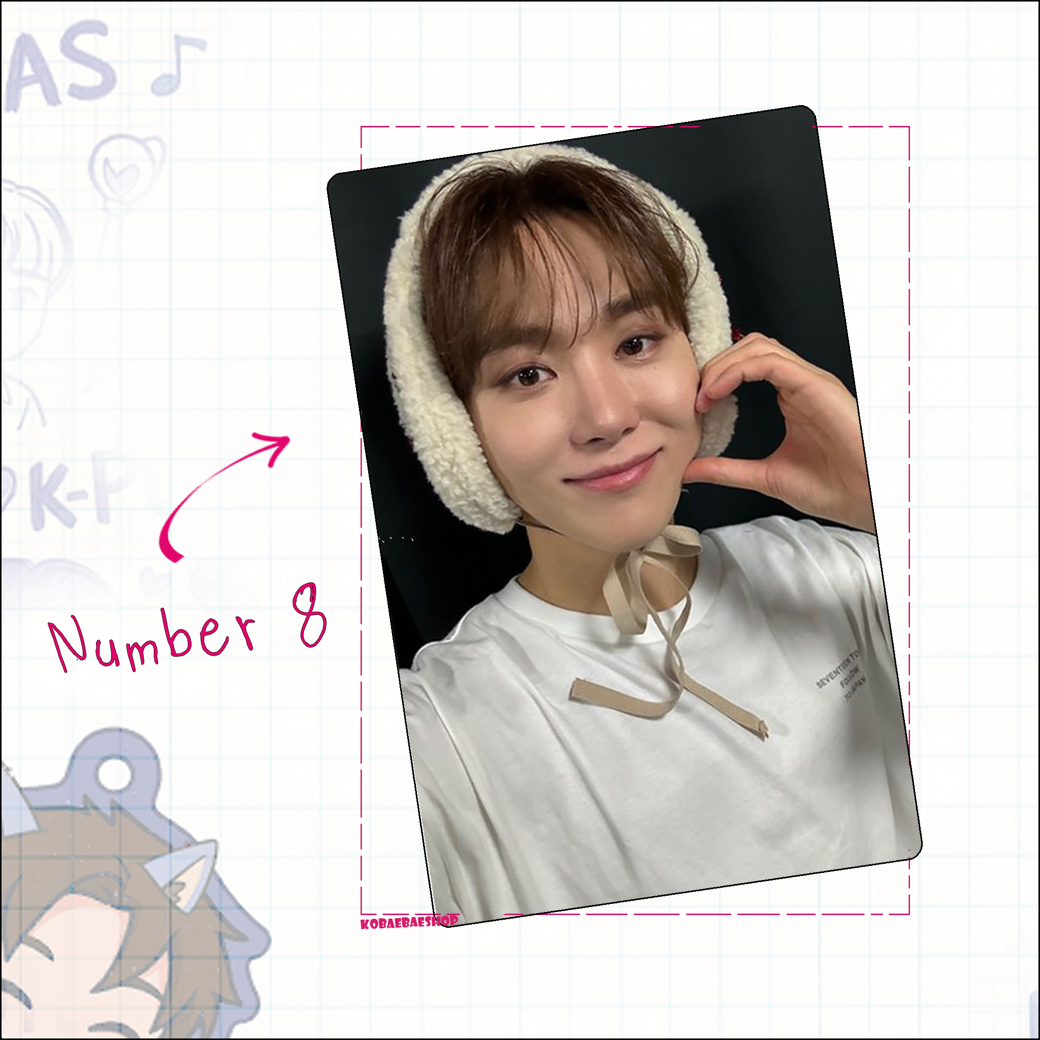 Svt - Kwan Handmade photocards kpop inspired - Bias Set 1
