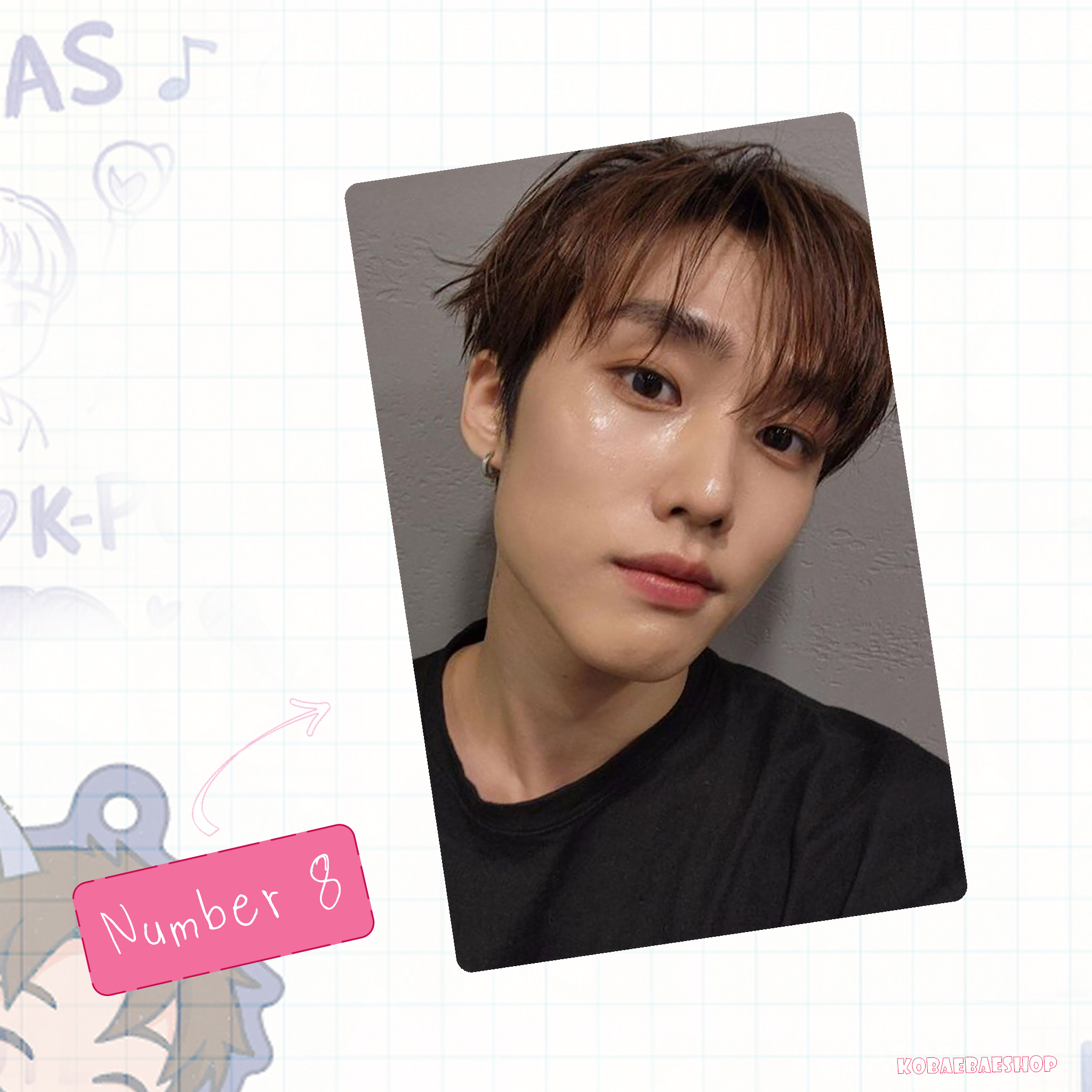 The Boyz - Jac handmade photocards kpop inspired - Set 1