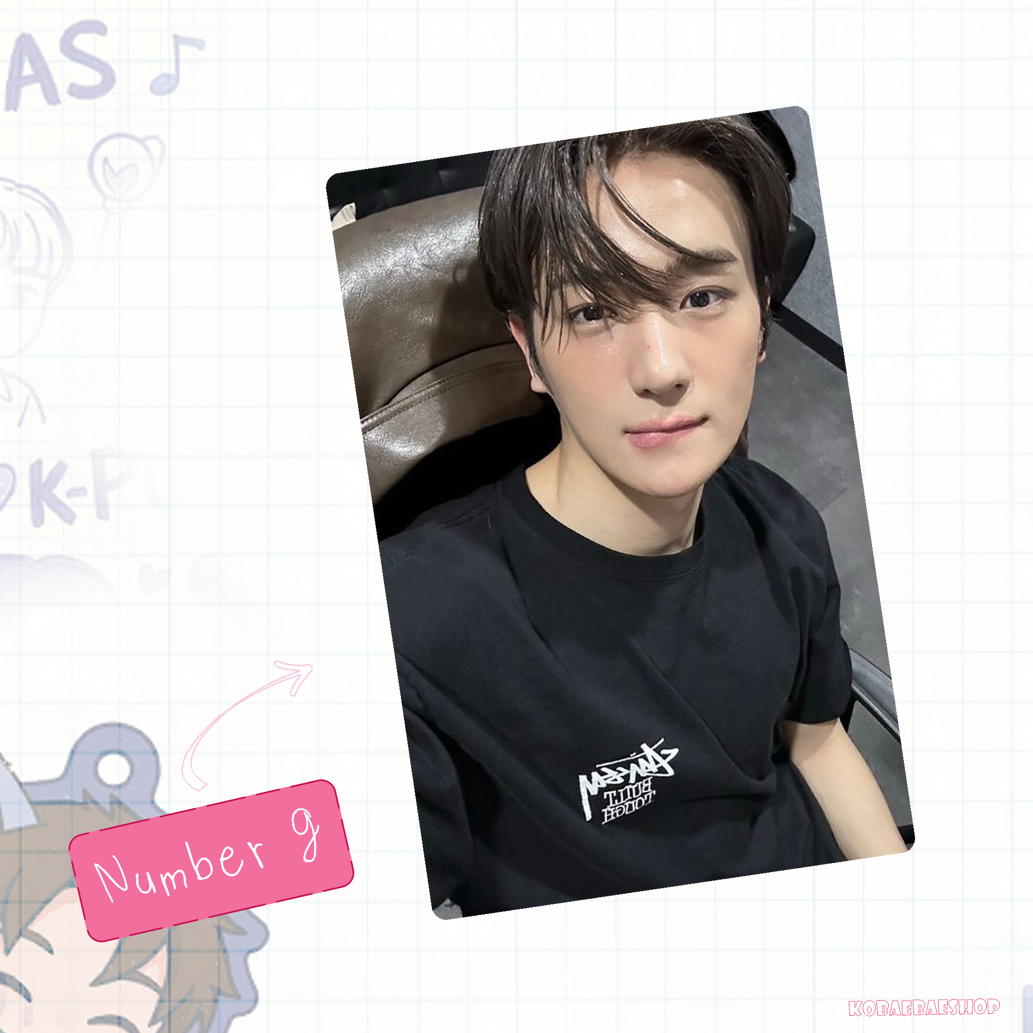 The Boyz - Hyunjae handmade photocards kpop inspired - Set 1