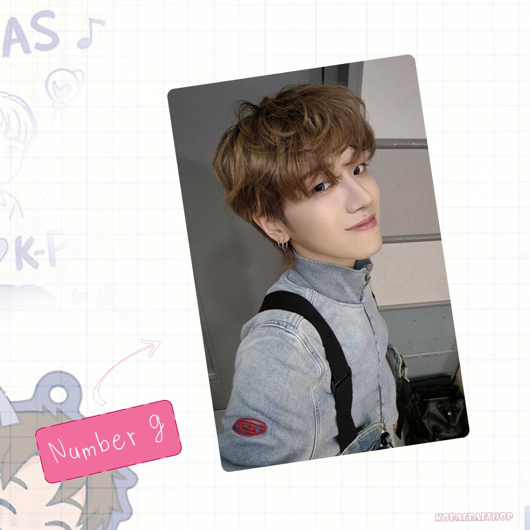Boynextdoor - Riwoo handmade photocards kpop inspired - Set 1