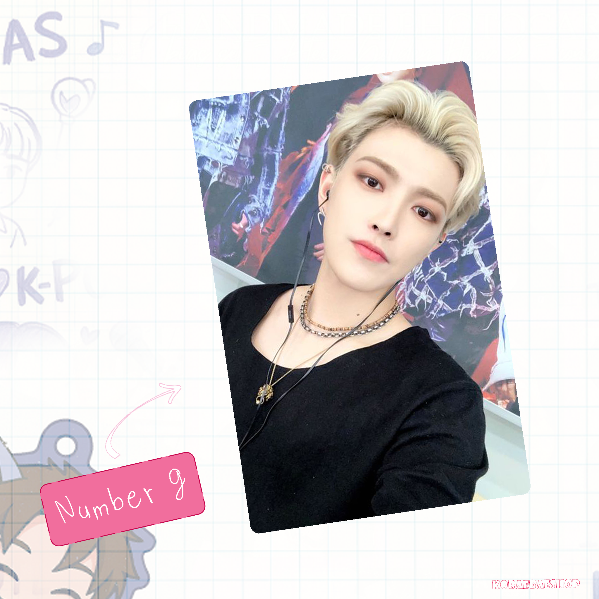 Atz - Joong Handmade photocards kpop inspired - Bias Set 2