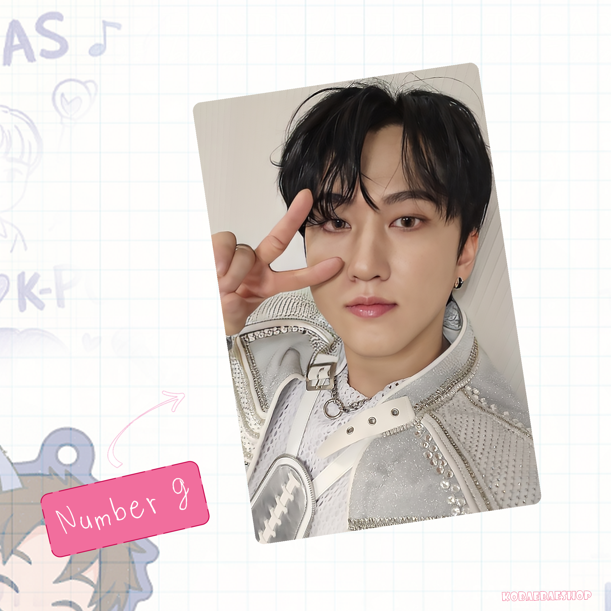 Skz - Bin handmade photocards kpop inspired - Set 2